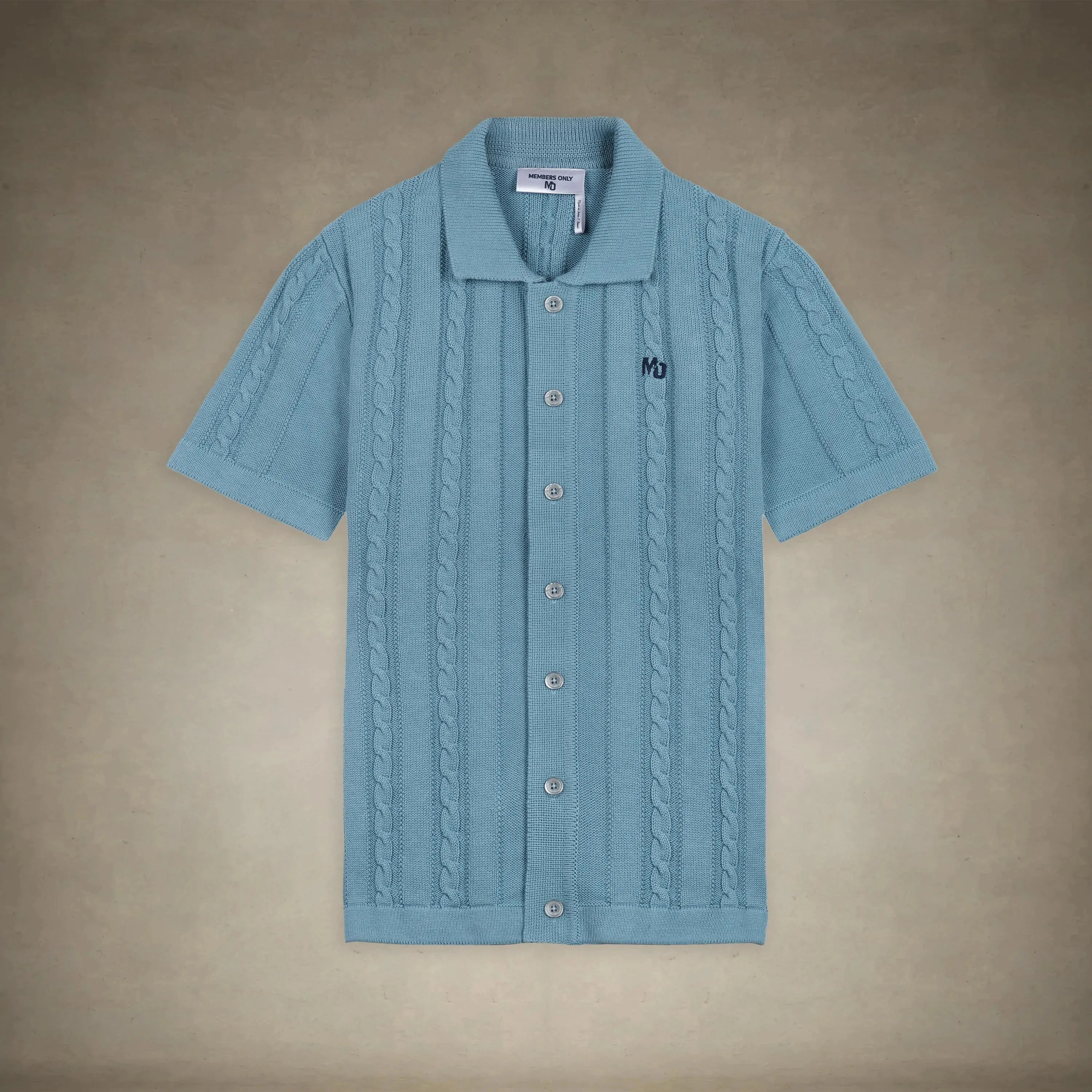 Women's JC Polo Cable Sweater sold by Members Only product image thumbnail 2