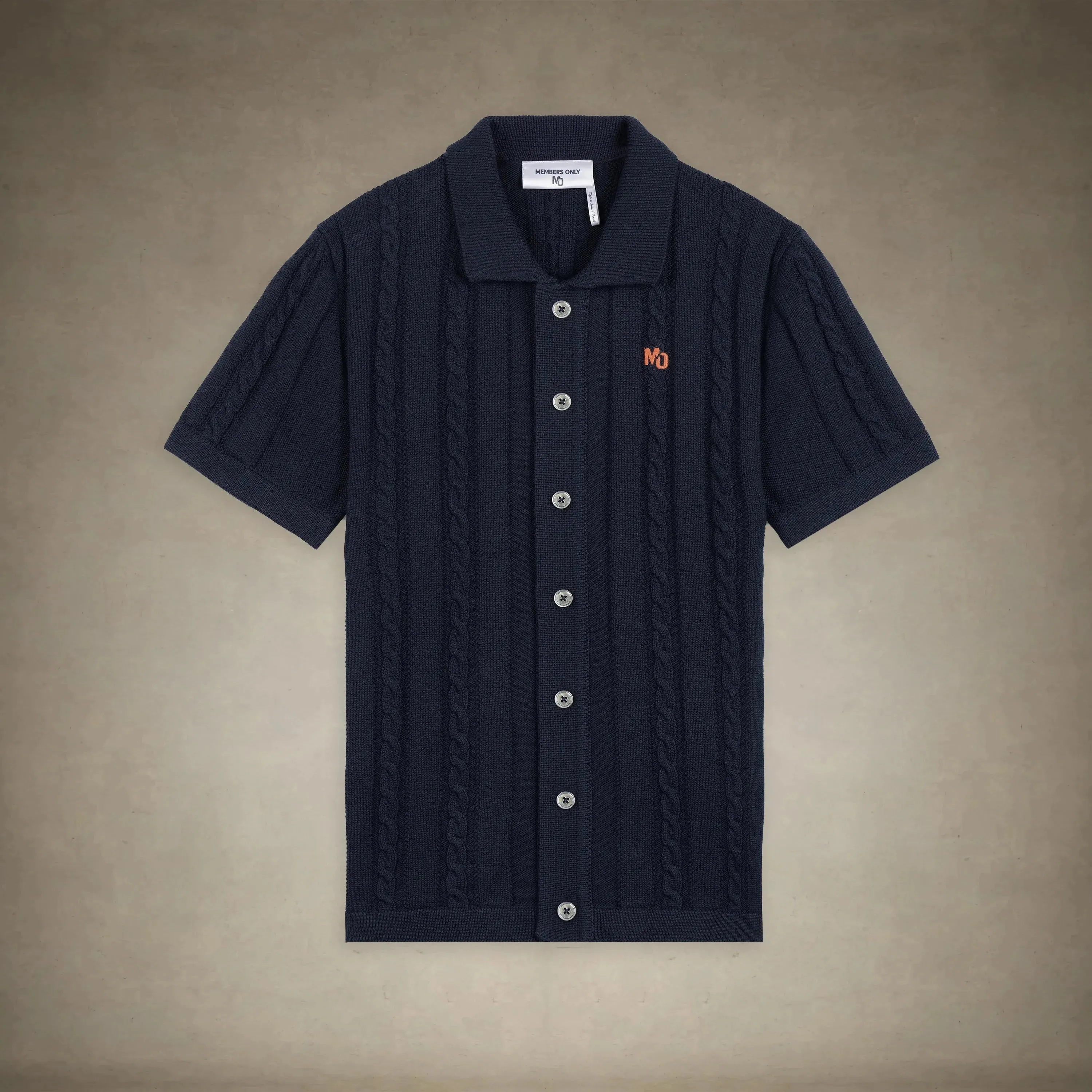 Men's JC Polo Cable Sweater sold by Members Only product image thumbnail 4