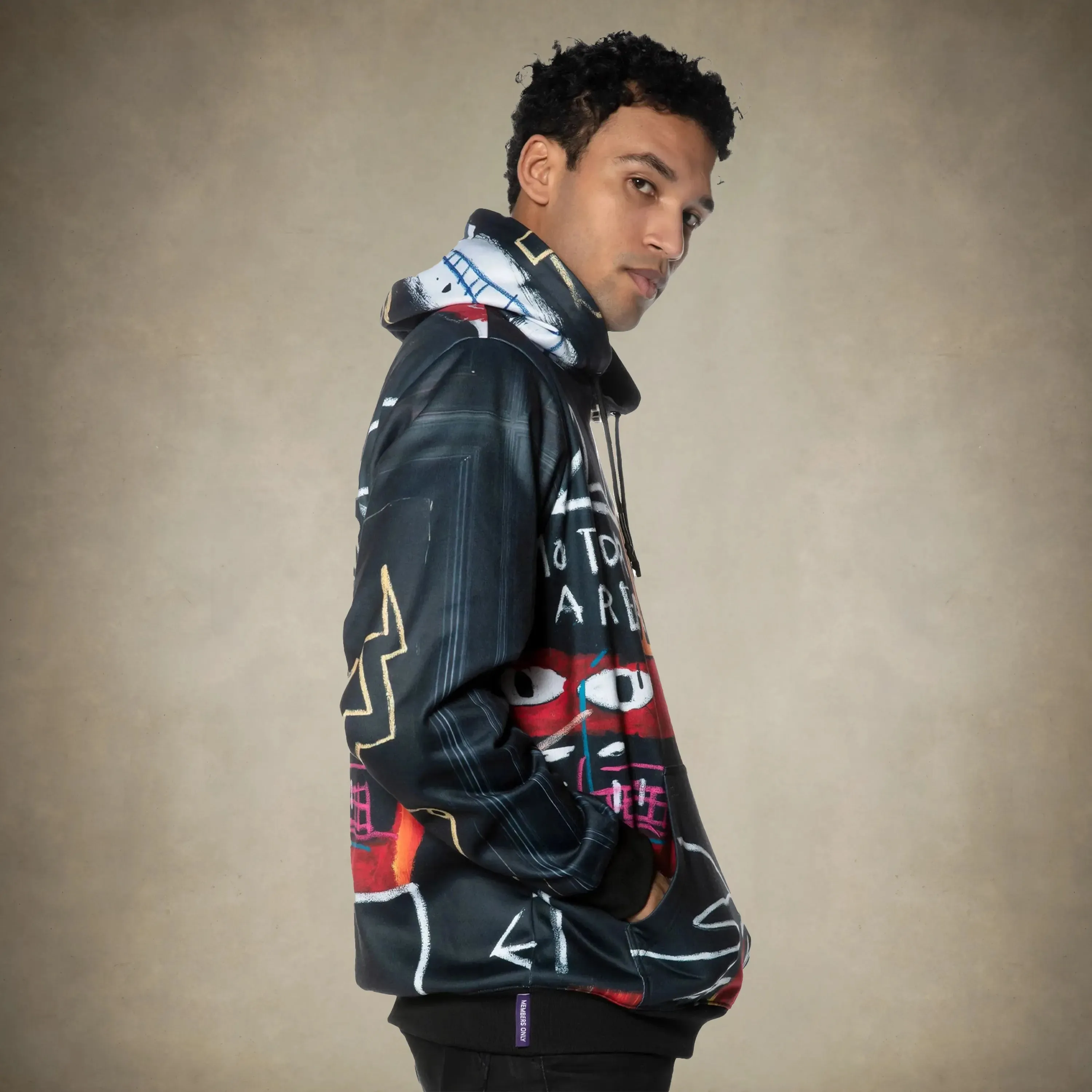 Men's Basquiat X Members Only Hoodie Jacket - FINAL SALE sold by Members Only product image thumbnail 2