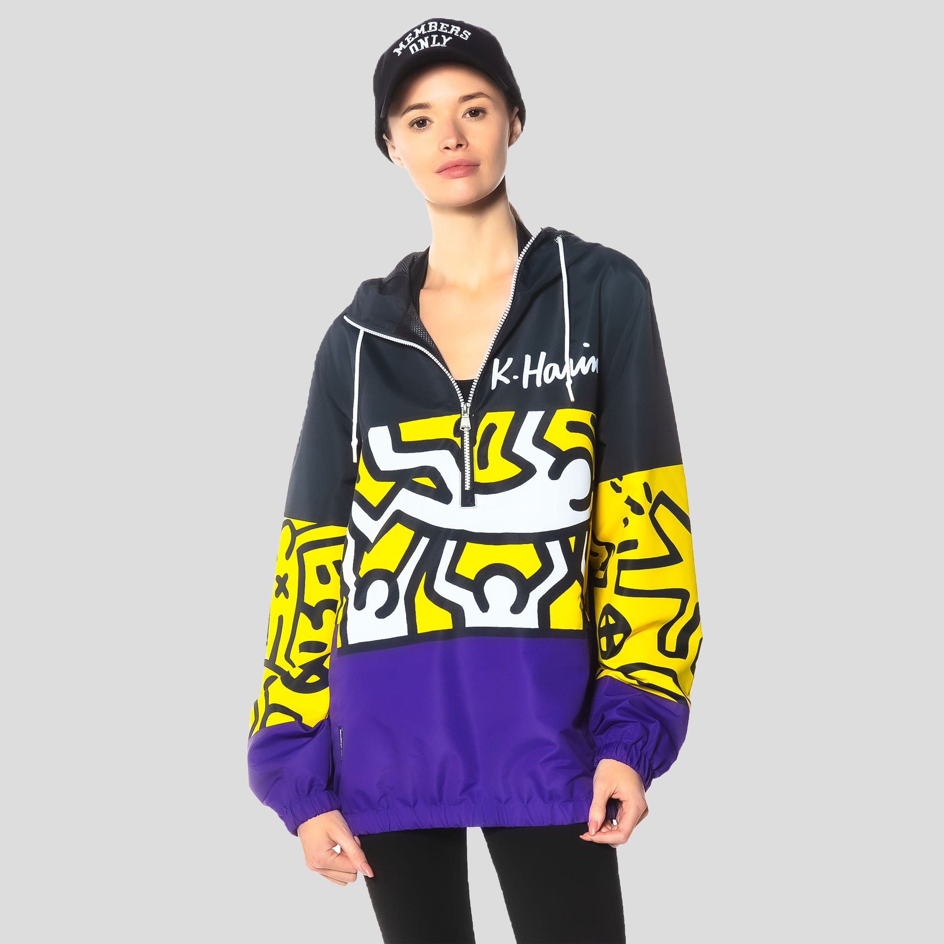 Women's Colorblock Windbreaker Oversized Jacket - FINAL SALE sold by Members Only product image thumbnail 2