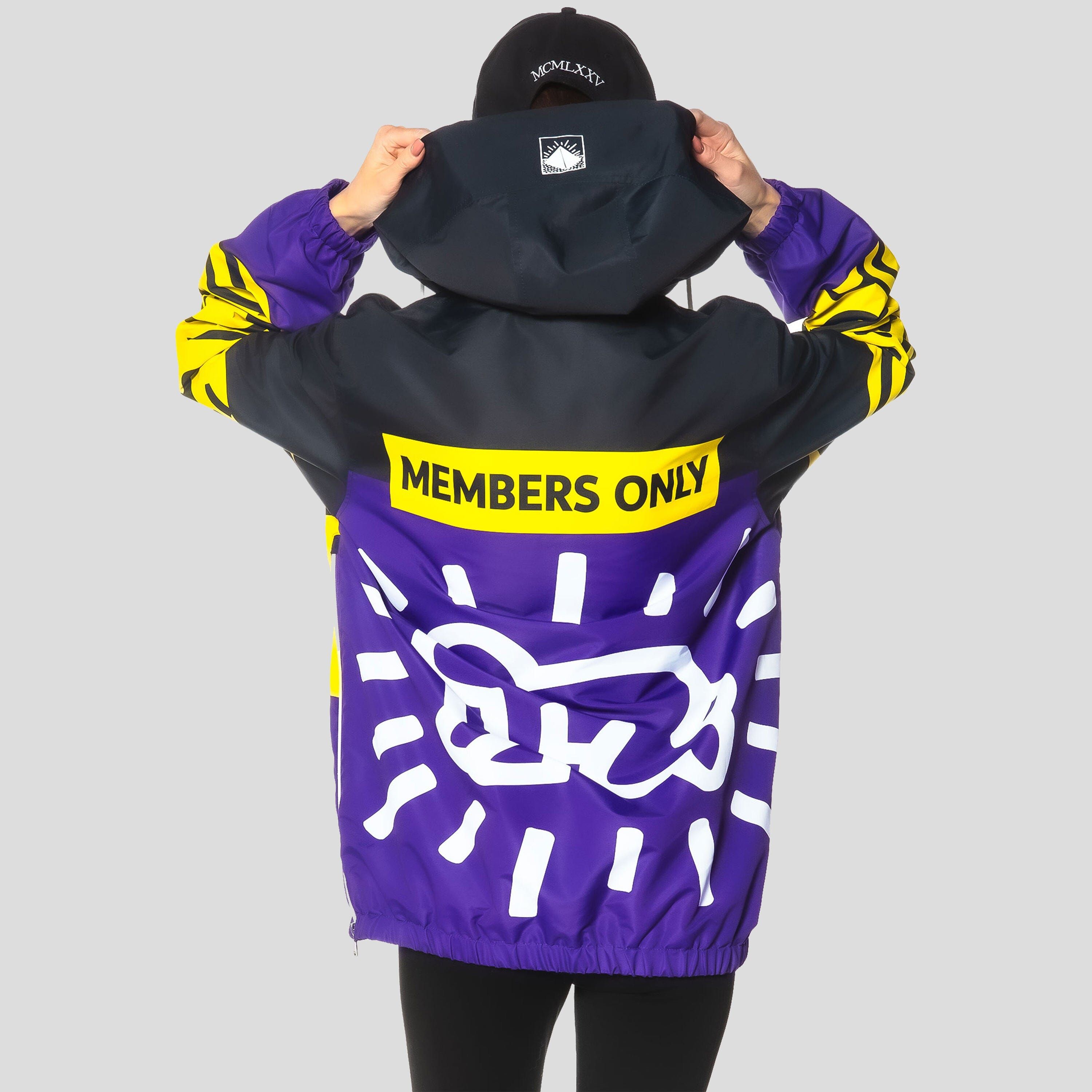 Women's Colorblock Windbreaker Oversized Jacket - FINAL SALE sold by Members Only product image thumbnail 5