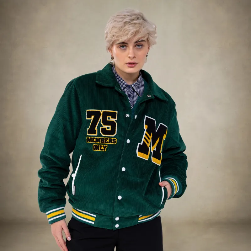 Women's Corduroy Varsity Jacket sold by Members Only