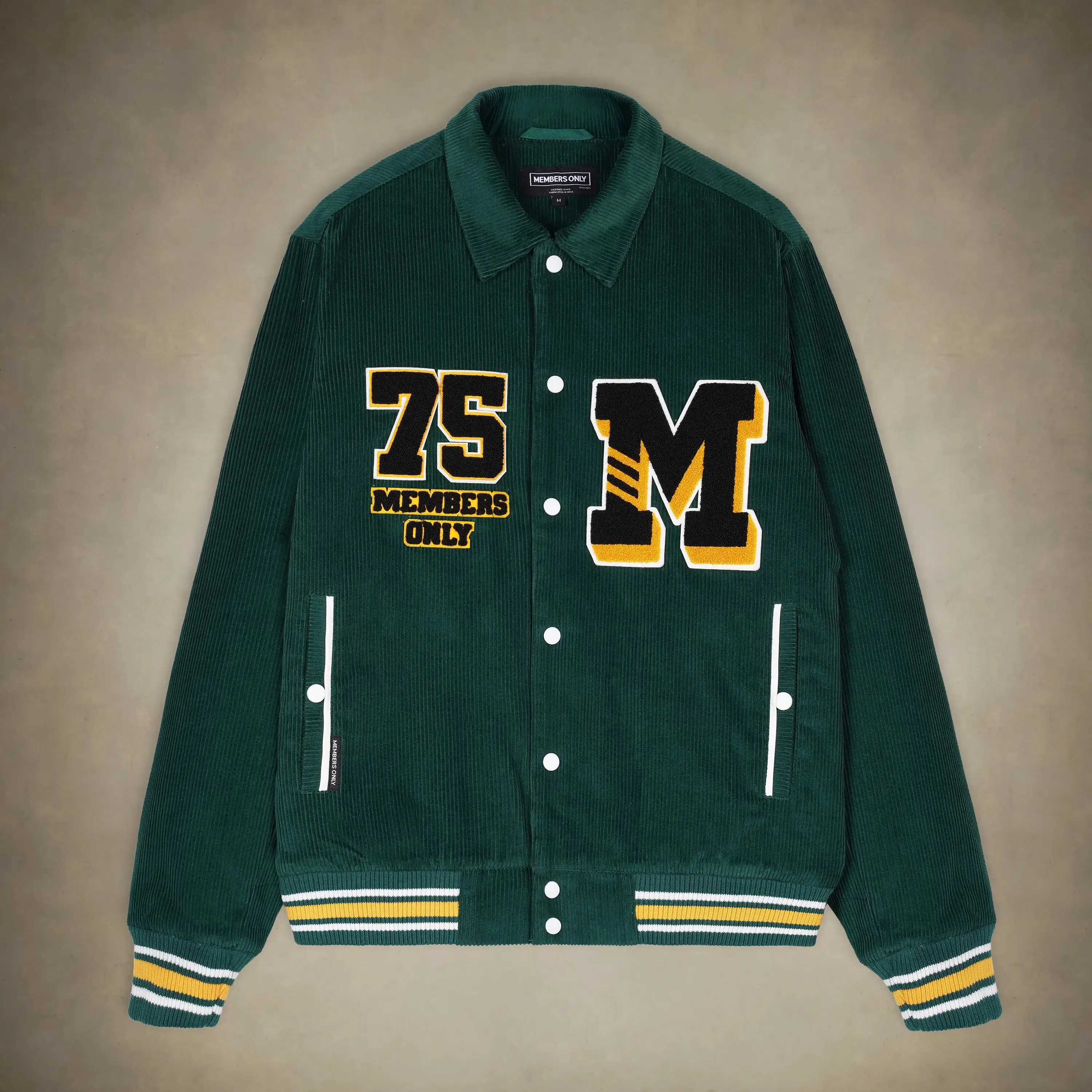 Men's Corduroy Varsity Jacket sold by Members Only product image thumbnail 4