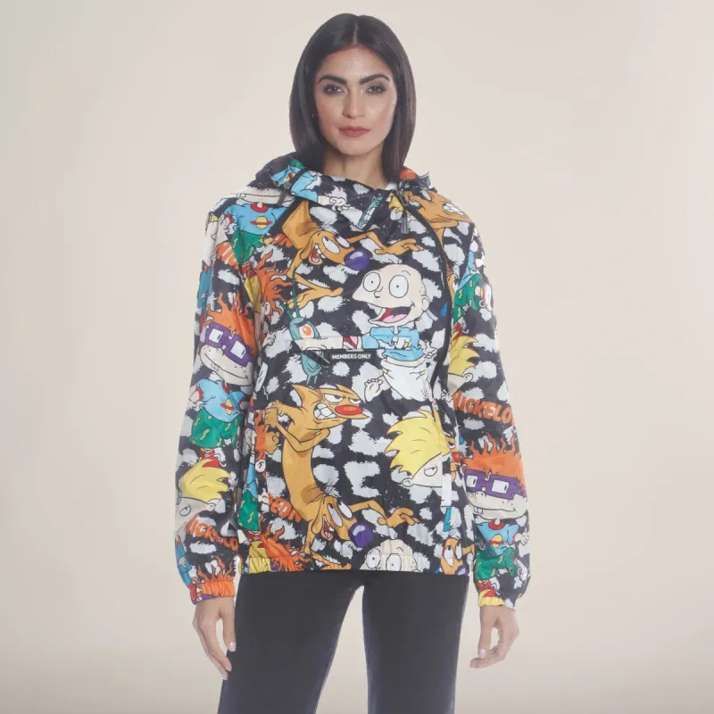 Women's Nickelodeon Mash Popover Oversized Jacket - FINAL SALE sold by Members Only