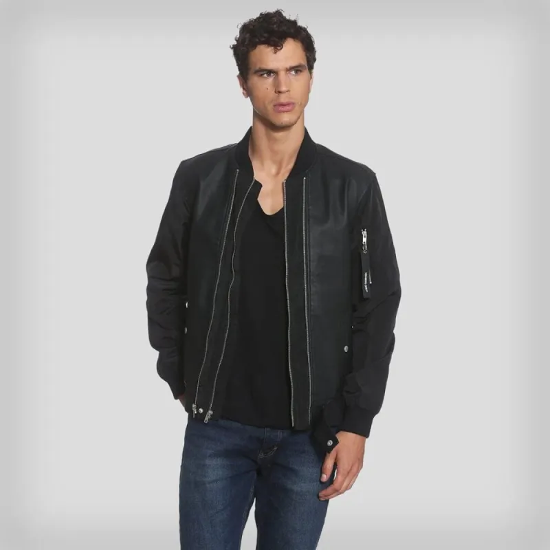 Men's Downtown Bomber Jacket - FINAL SALE sold by Members Only