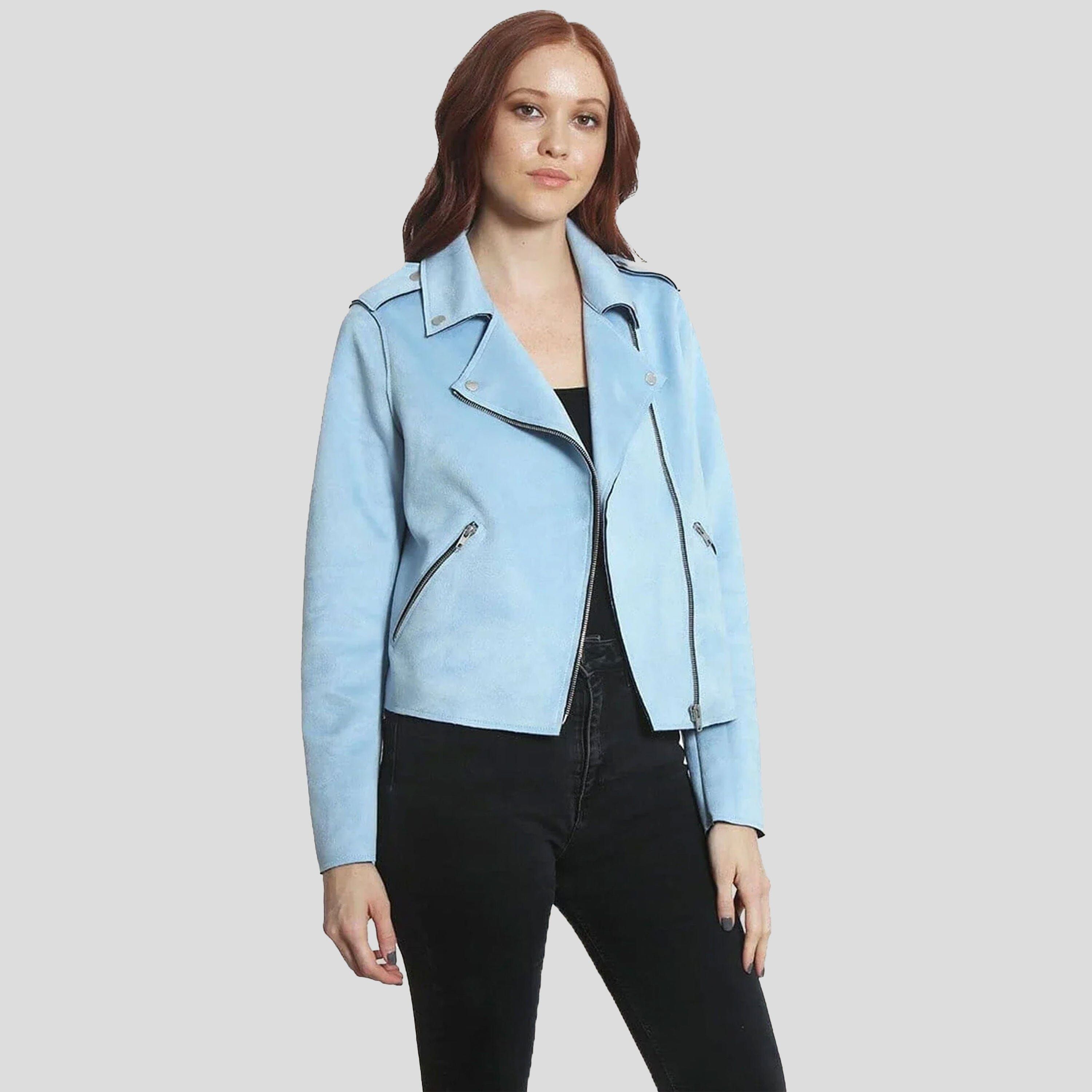 Women's Faux Suede Moto Jacket - FINAL SALE sold by Members Only product image thumbnail 3