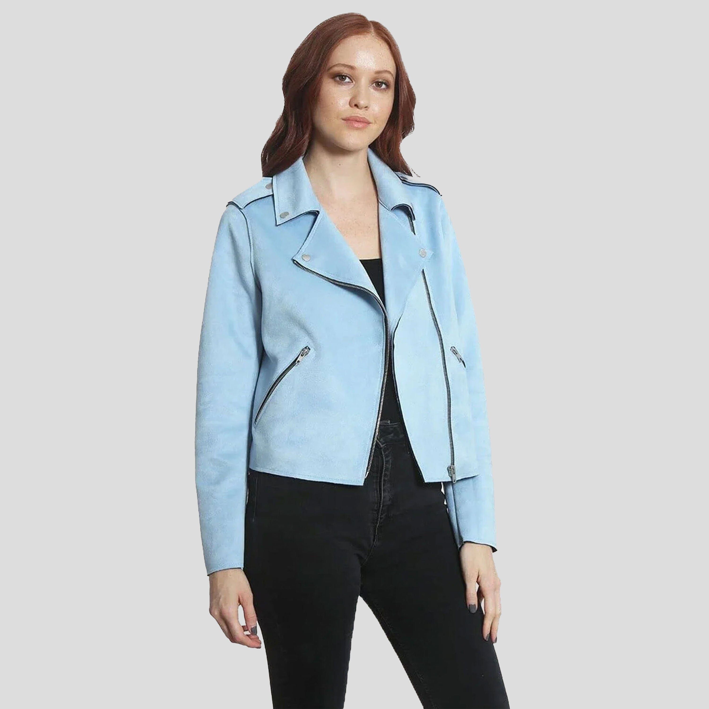 Women's Faux Suede Moto Jacket - FINAL SALE sold by Members Only product image thumbnail 2