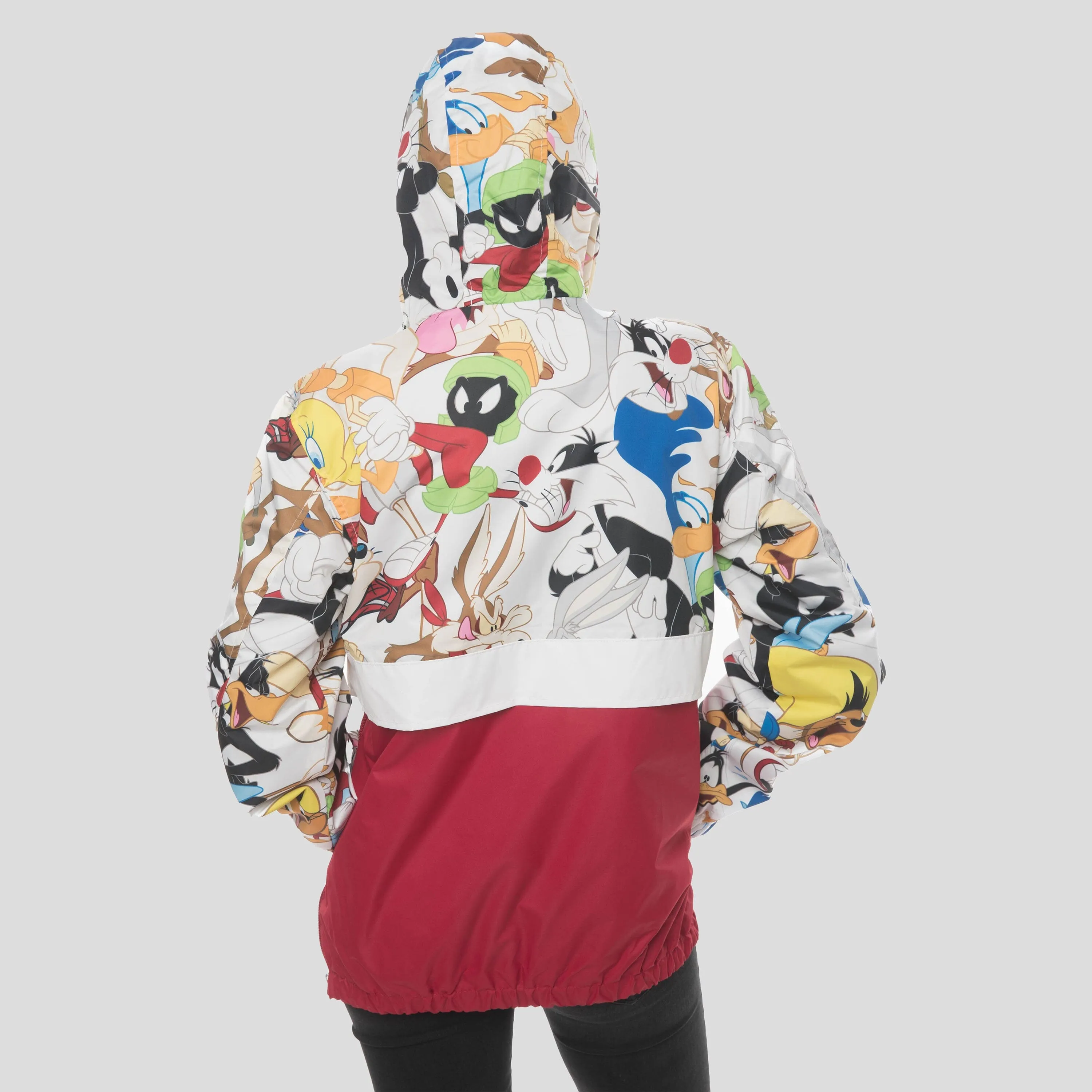 Women's Looney Tunes Collab Popover Oversized Jacket - FINAL SALE sold by Members Only product image thumbnail 4