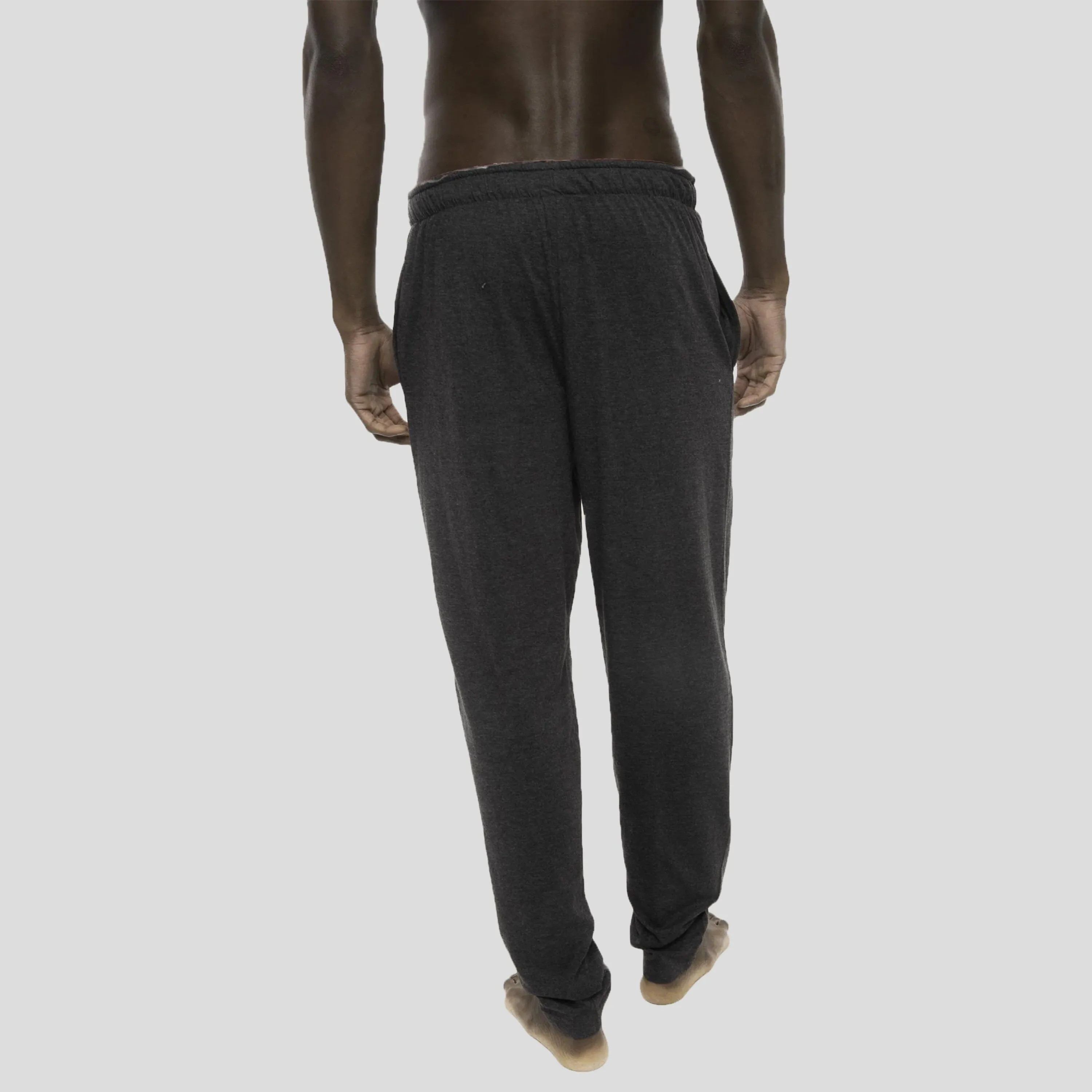 Men's Heather Contrast Elastic Sleep Pants - Charcoal Red - FINAL SALE sold by Members Only product image thumbnail 3