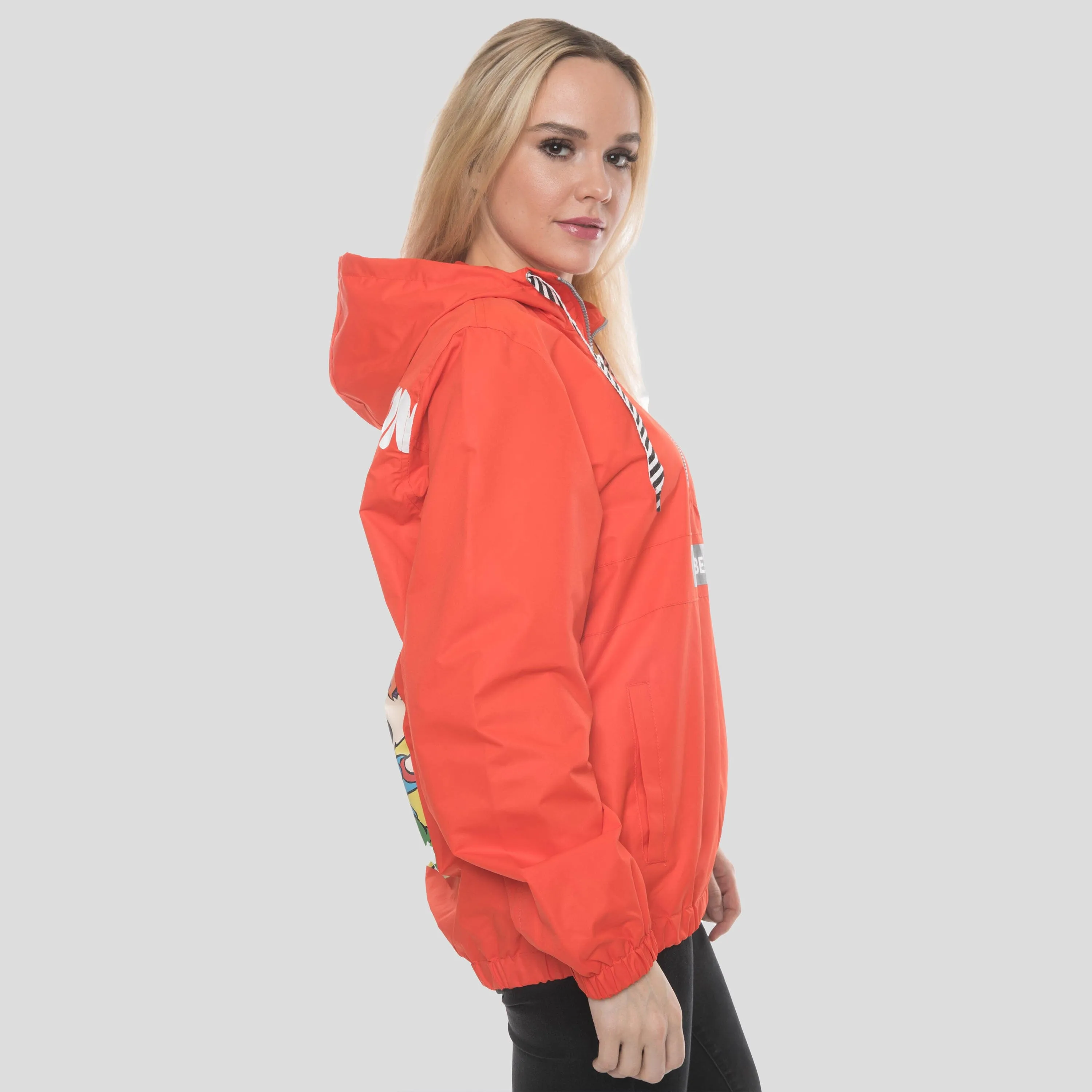 Women's Nickelodeon Collab Popover Oversized Jacket - FINAL SALE sold by Members Only product image thumbnail 3