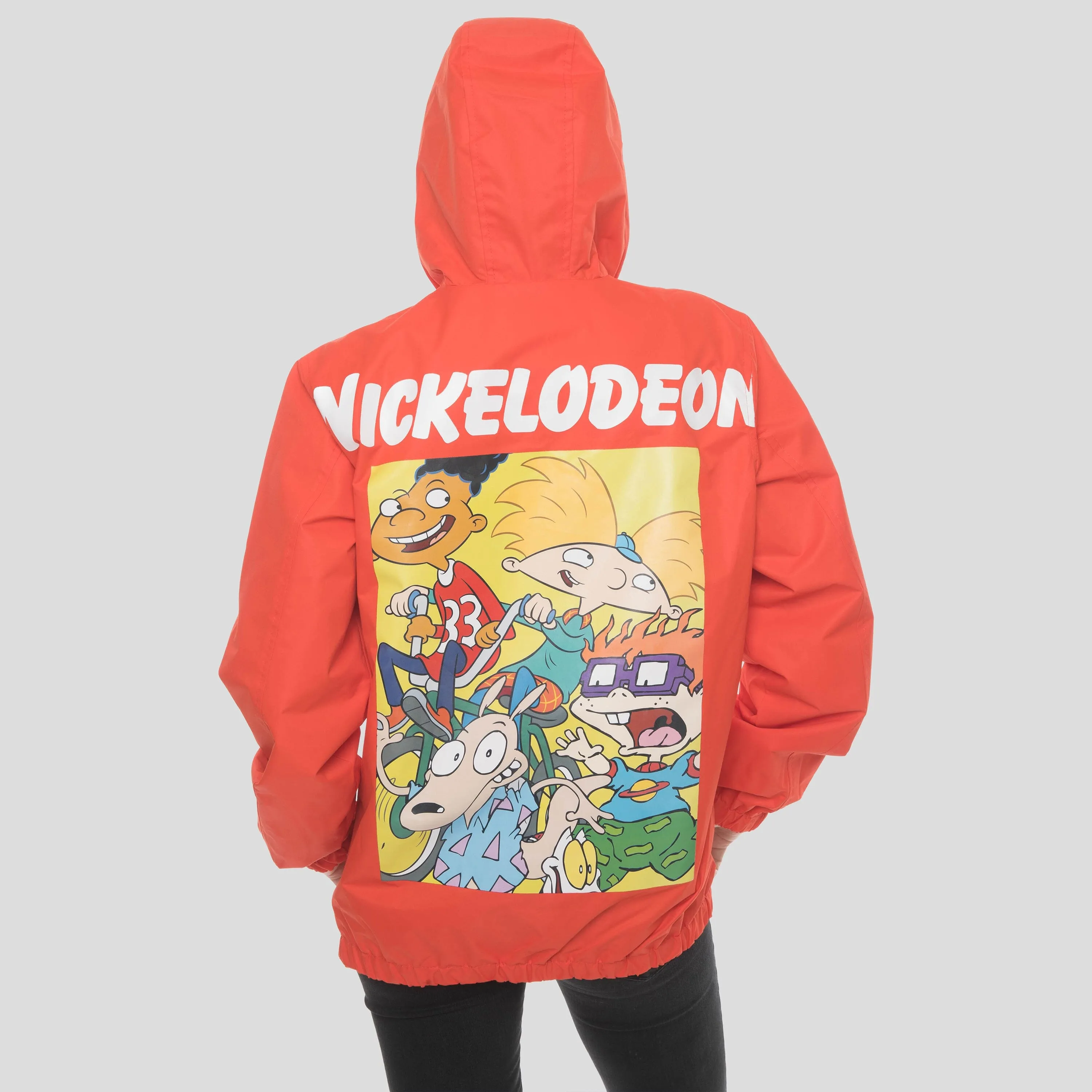 Women's Nickelodeon Collab Popover Oversized Jacket - FINAL SALE sold by Members Only product image thumbnail 4