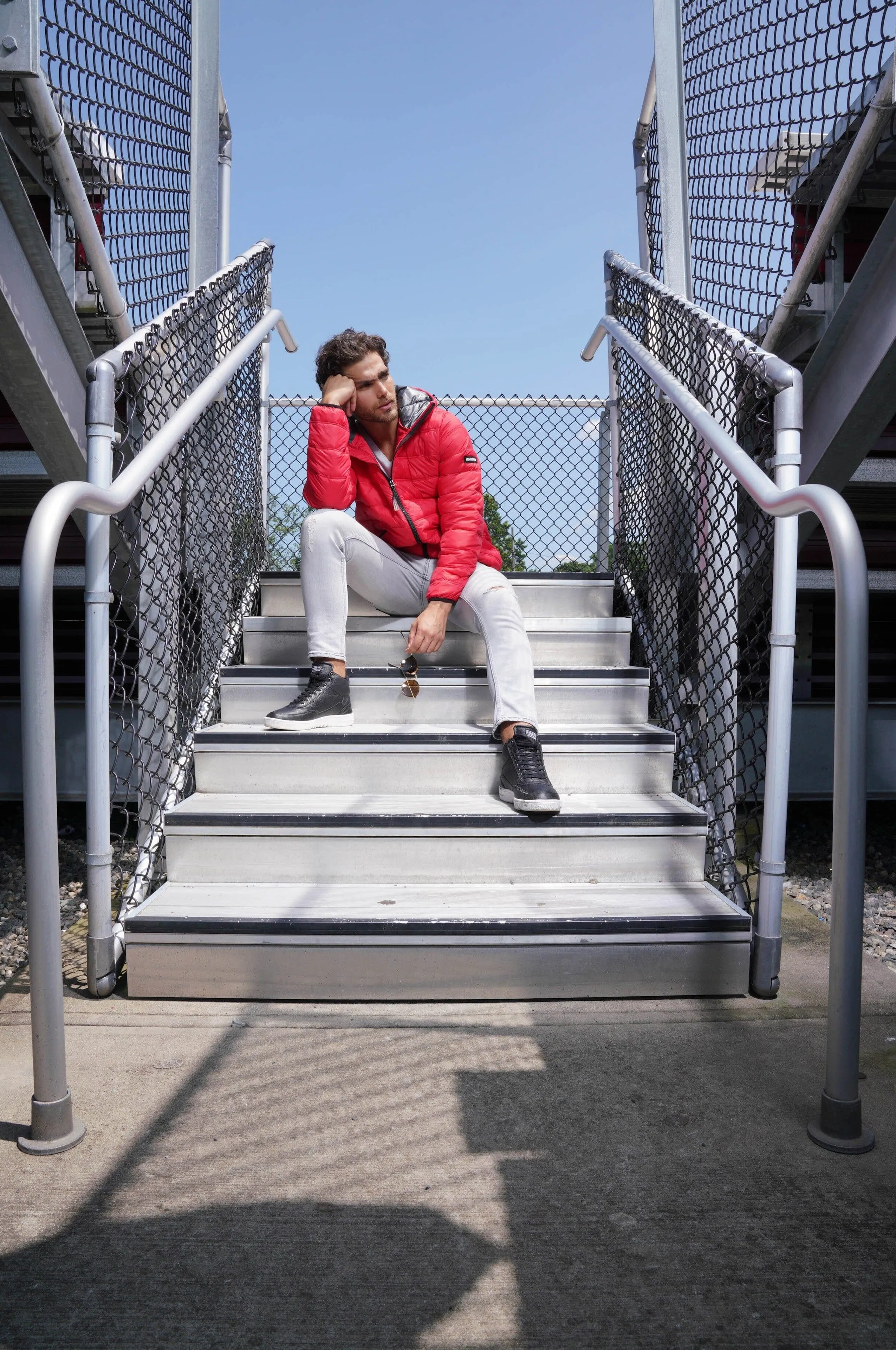 Men's Zip Front Puffer Jacket - FINAL SALE sold by Members Only product image thumbnail 5