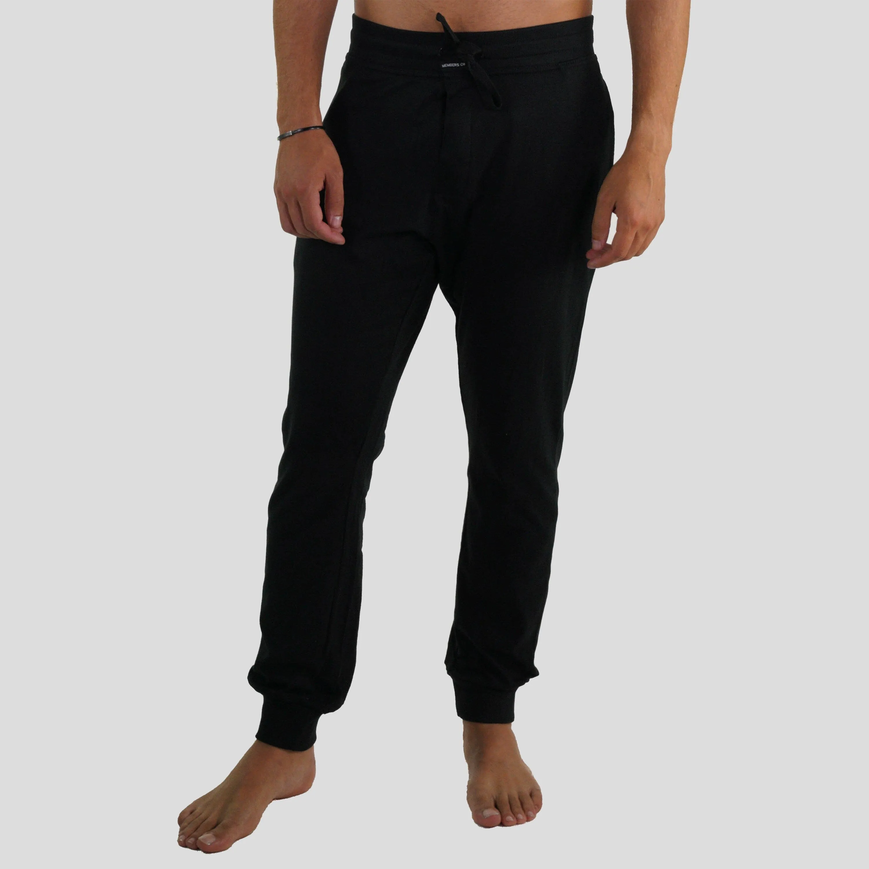 Men's Jersey Jogger Lounge Pants - Black - FINAL SALE sold by Members Only product image thumbnail 2