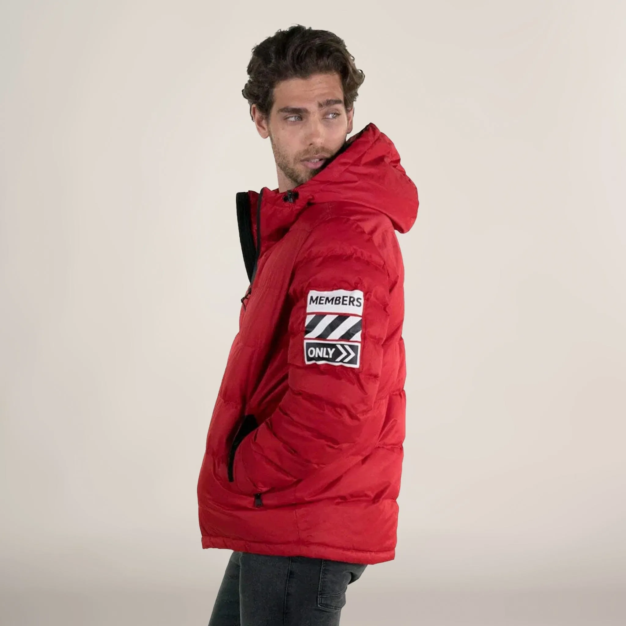 Men's Twill Puffer Jacket - FINAL SALE sold by Members Only product image thumbnail 3