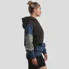 Women's Drew Colorblock Oversized  Hooded Sweatshirt sold by Members Only