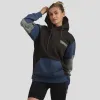 Women's Drew Colorblock Oversized  Hooded Sweatshirt sold by Members Only
