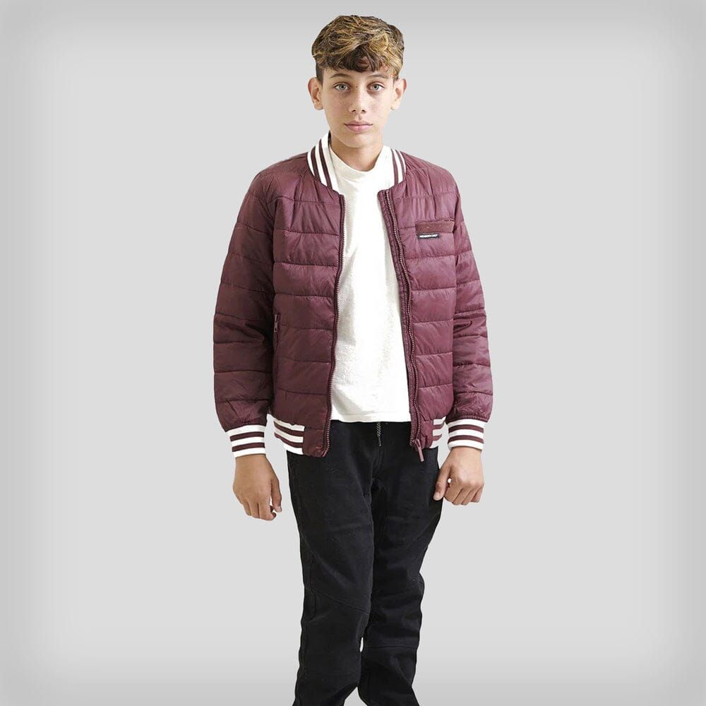Boy's Down Blend Quilted Bomber Jacket - FINAL SALE sold by Members Only product image thumbnail 4