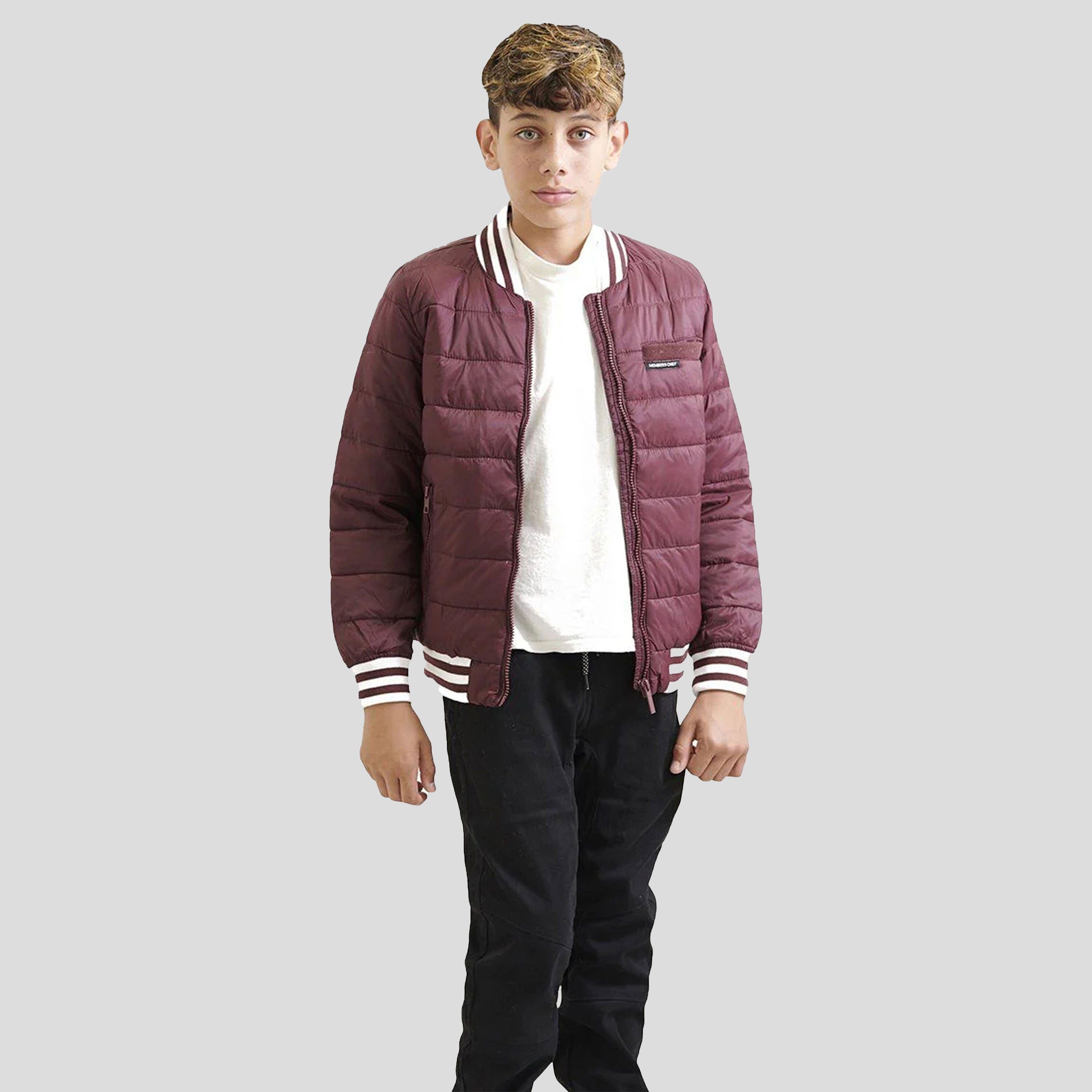 Boy's Down Blend Quilted Bomber Jacket - FINAL SALE sold by Members Only product image thumbnail 5