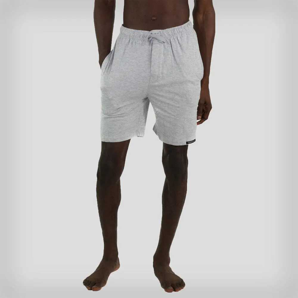 Men's Jersey Sleep Shorts - Grey - FINAL SALE sold by Members Only