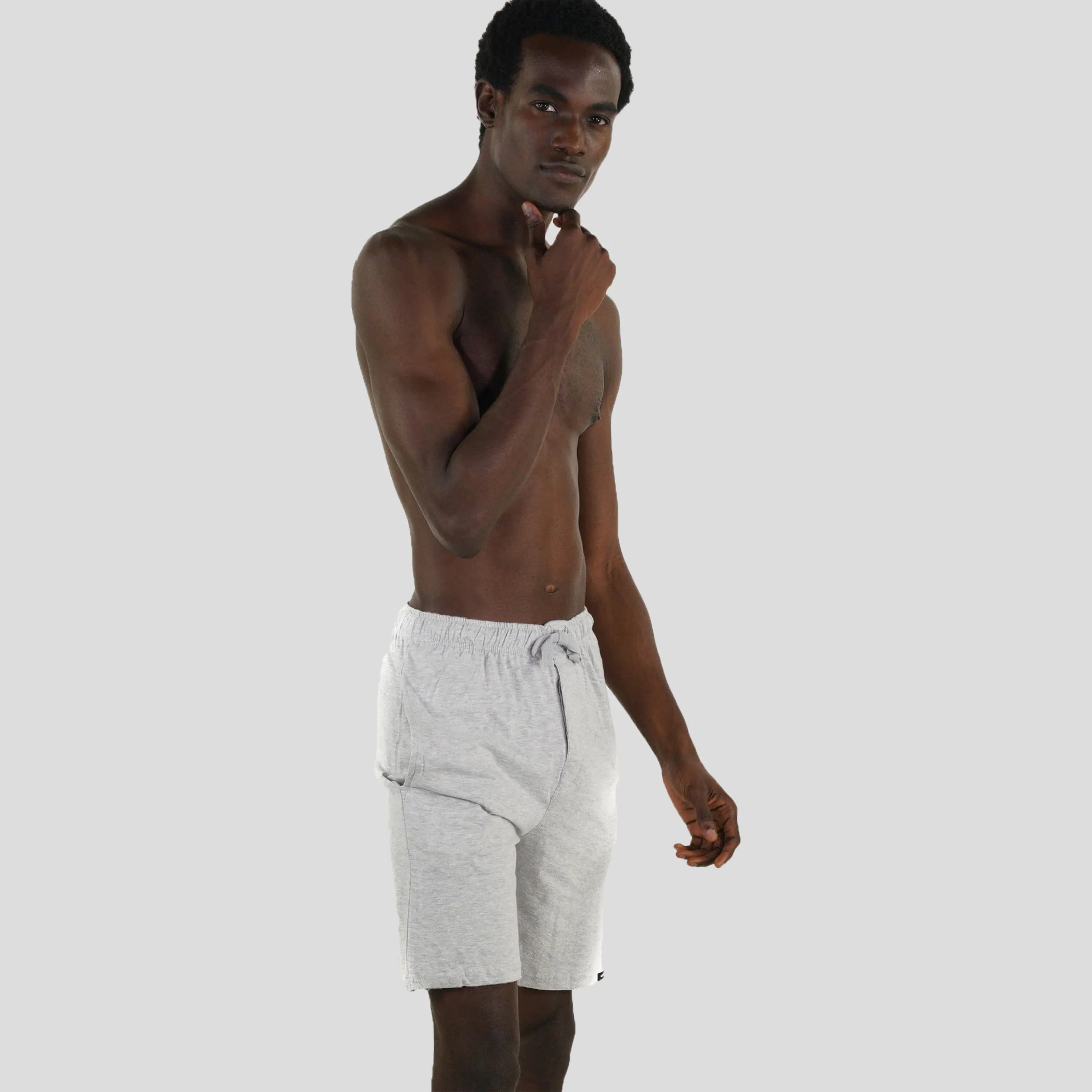 Men's Jersey Sleep Shorts - Grey - FINAL SALE sold by Members Only product image thumbnail 3