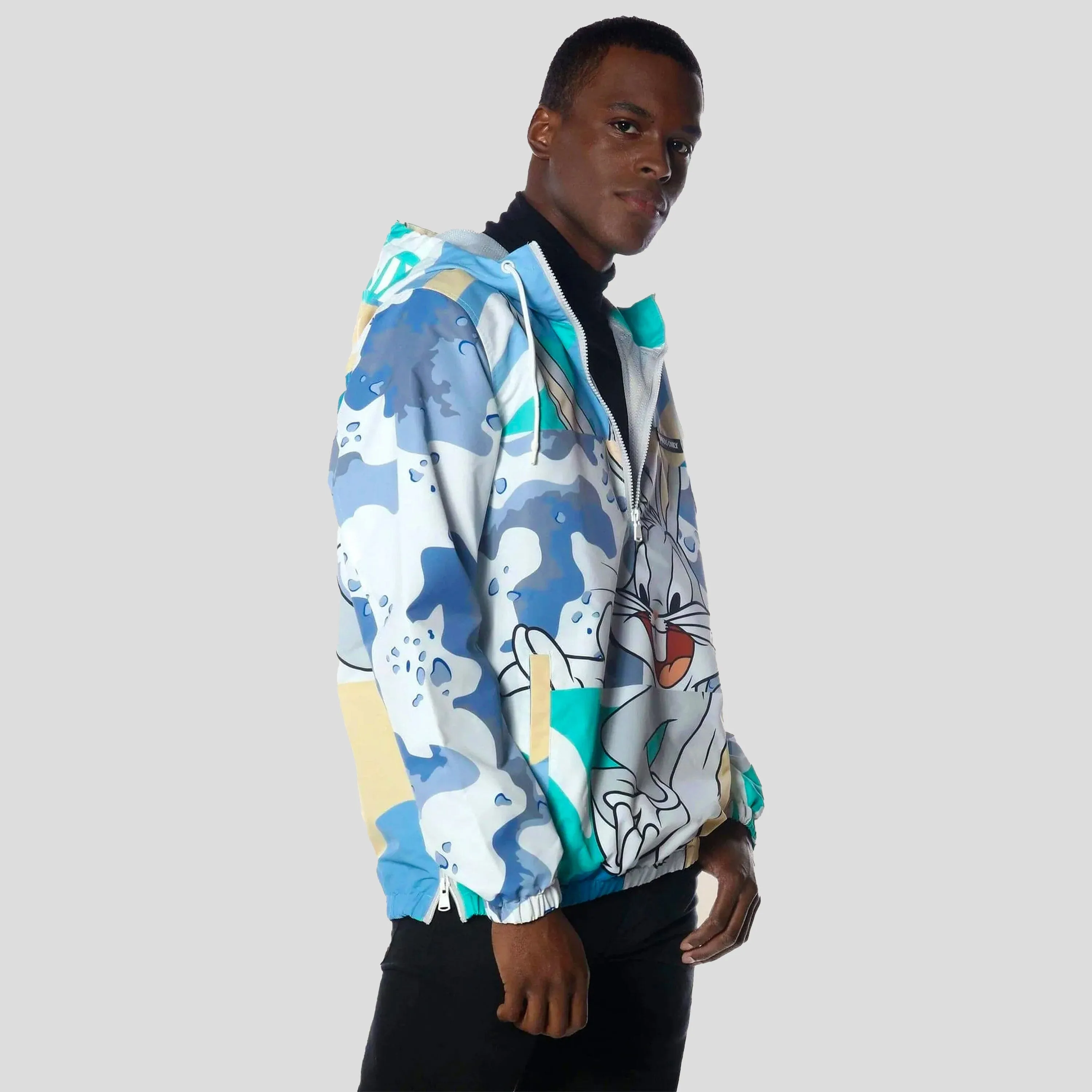 Men's Bugs Patchwork Windbreaker Jacket - FINAL SALE sold by Members Only product image thumbnail 3