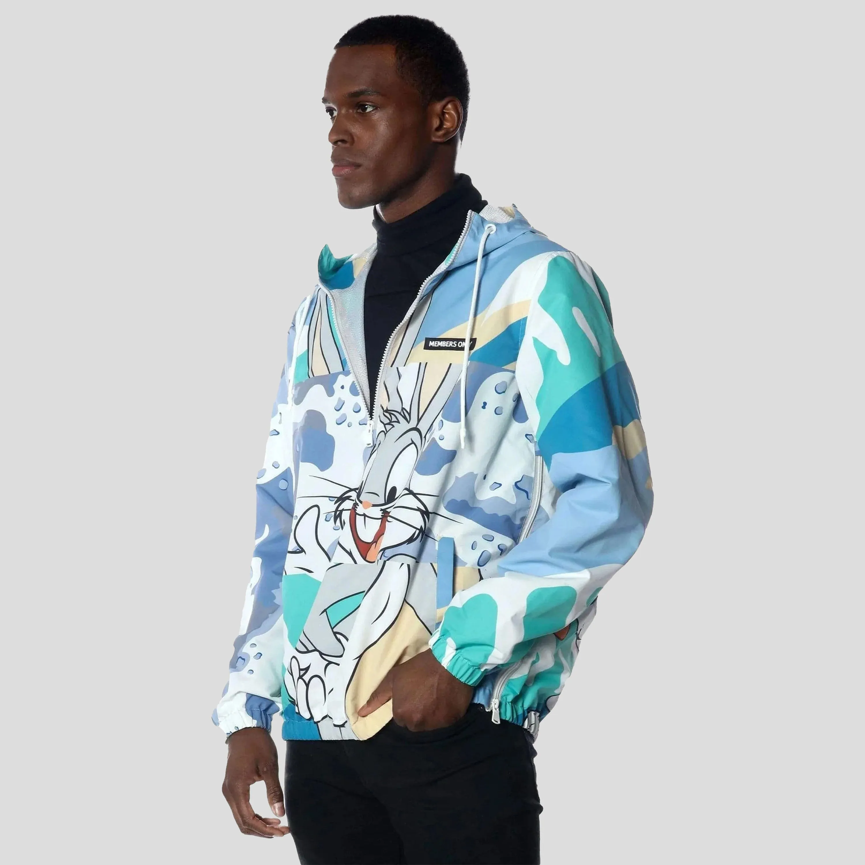 Men's Bugs Patchwork Windbreaker Jacket - FINAL SALE sold by Members Only product image thumbnail 5
