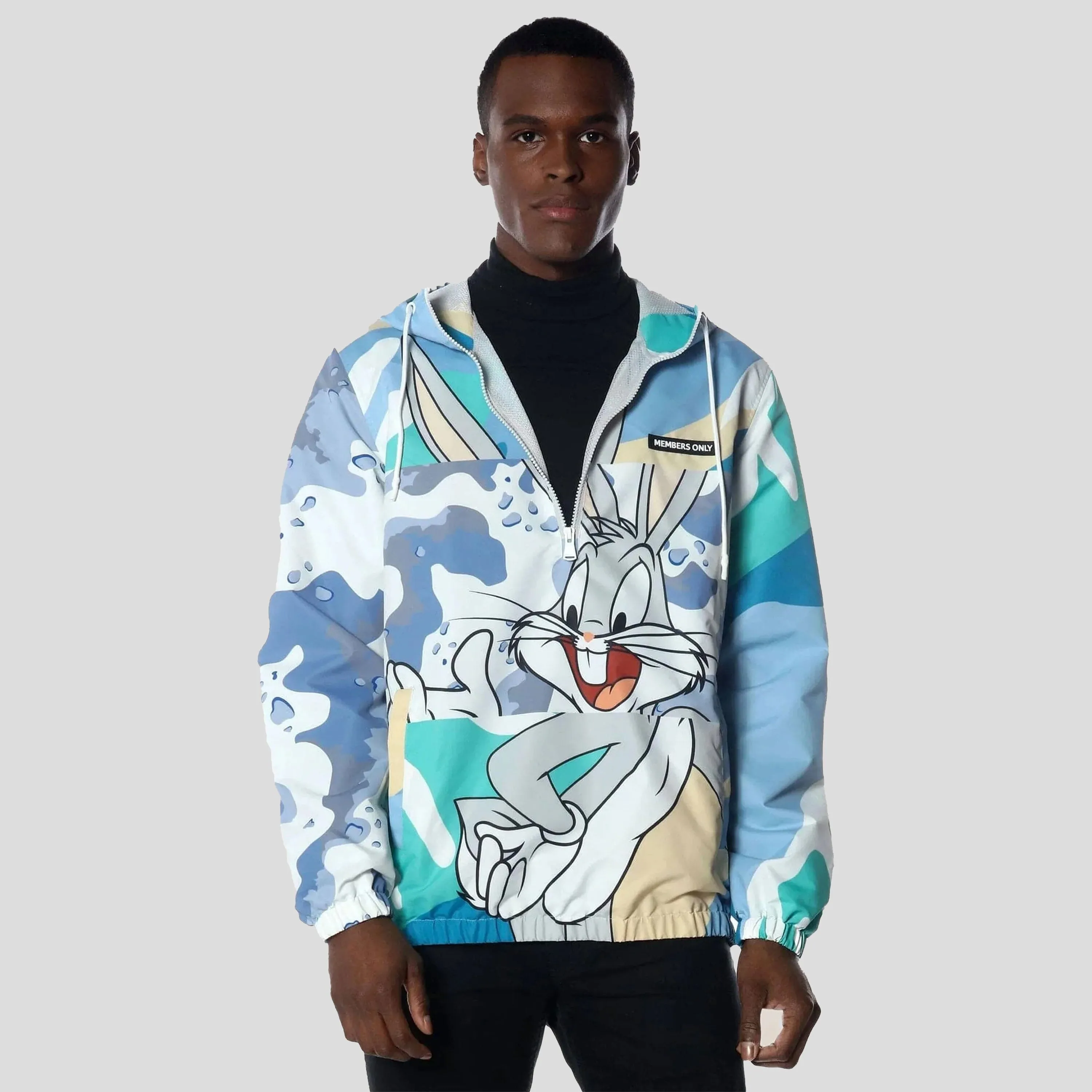 Men's Bugs Patchwork Windbreaker Jacket - FINAL SALE sold by Members Only product image thumbnail 2
