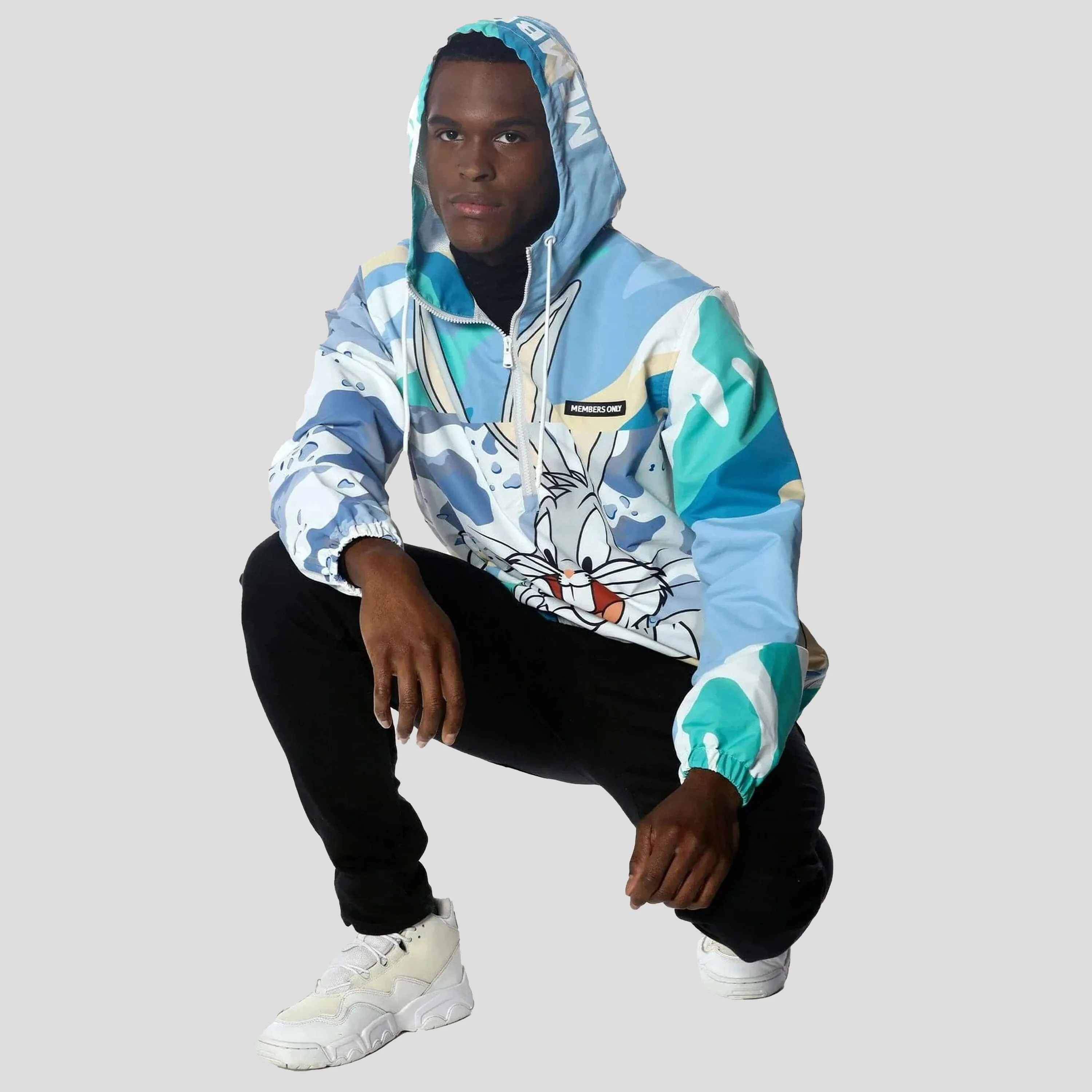 Men's Bugs Patchwork Windbreaker Jacket - FINAL SALE sold by Members Only product image thumbnail 4