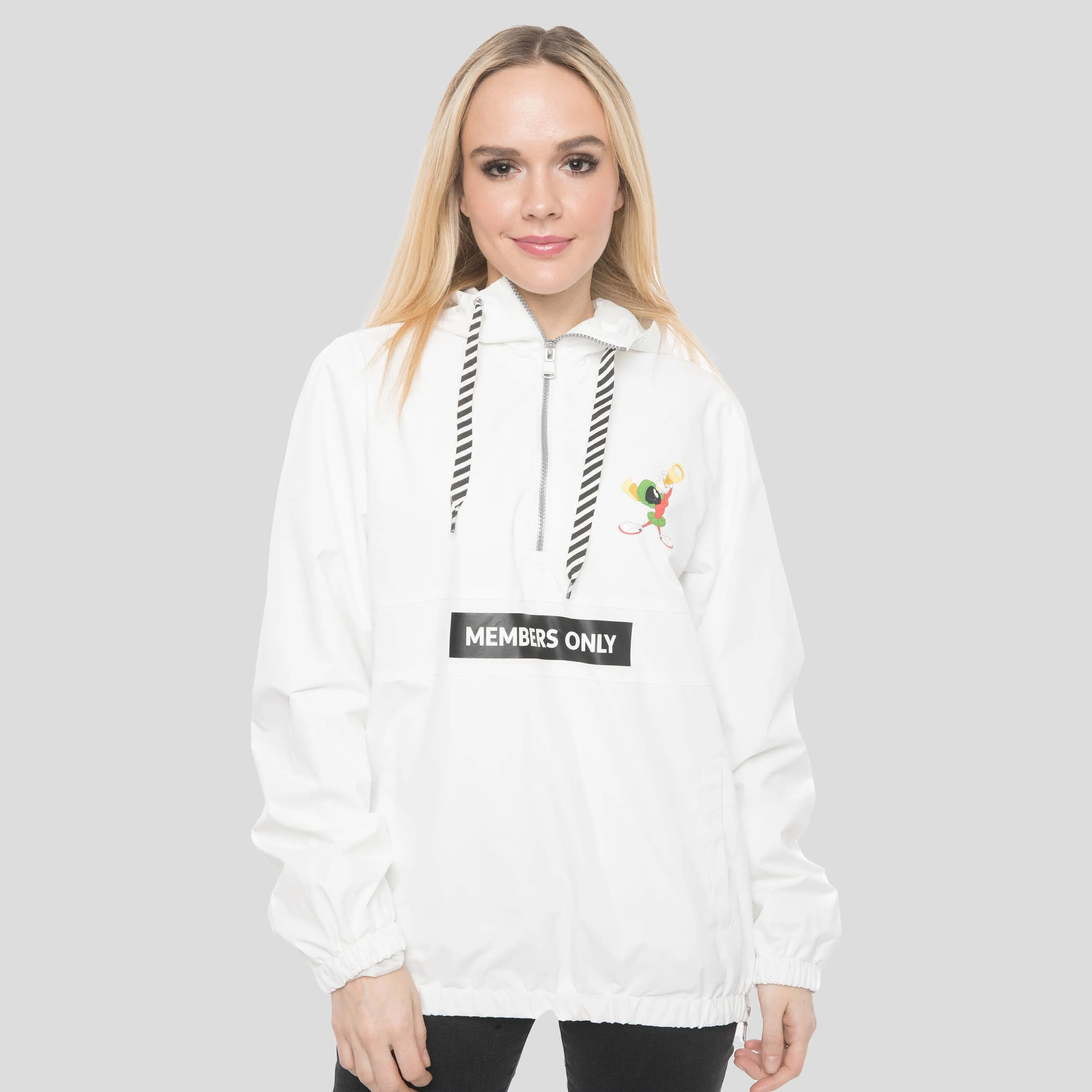 Women's Looney Tunes Collab Popover Oversized Jacket - FINAL SALE sold by Members Only product image thumbnail 2