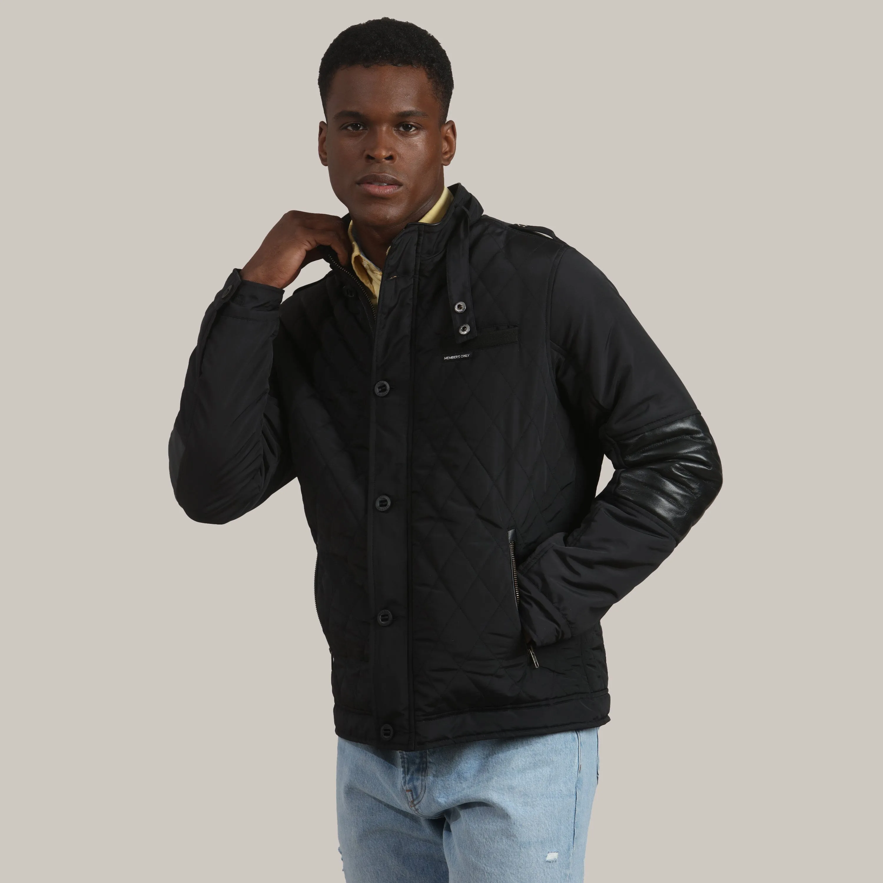 Men's Belmont Quilted Jacket sold by Members Only product image thumbnail 5