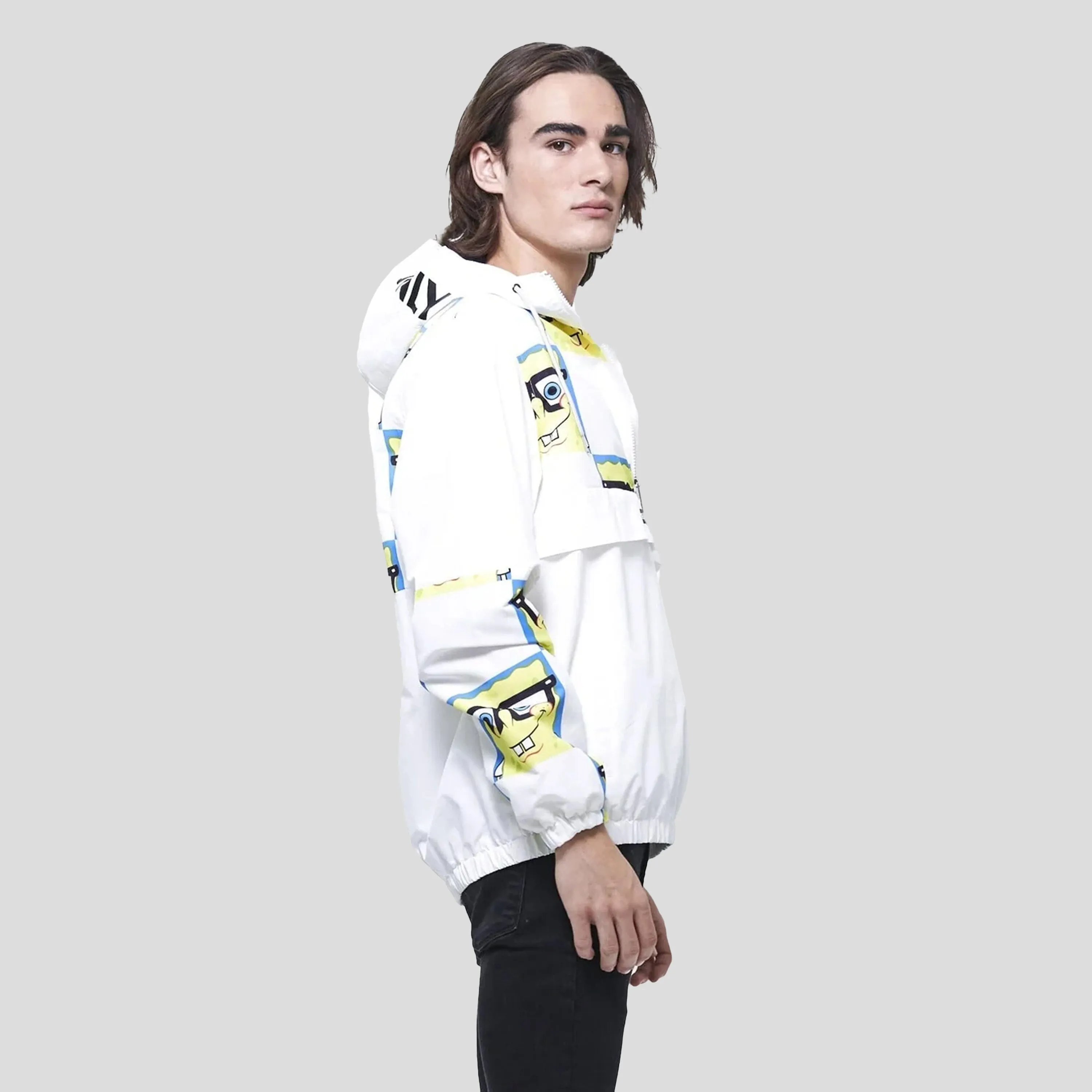 Men's Nickelodeon Sponge Bob Pullover Jacket - FINAL SALE sold by Members Only product image thumbnail 4