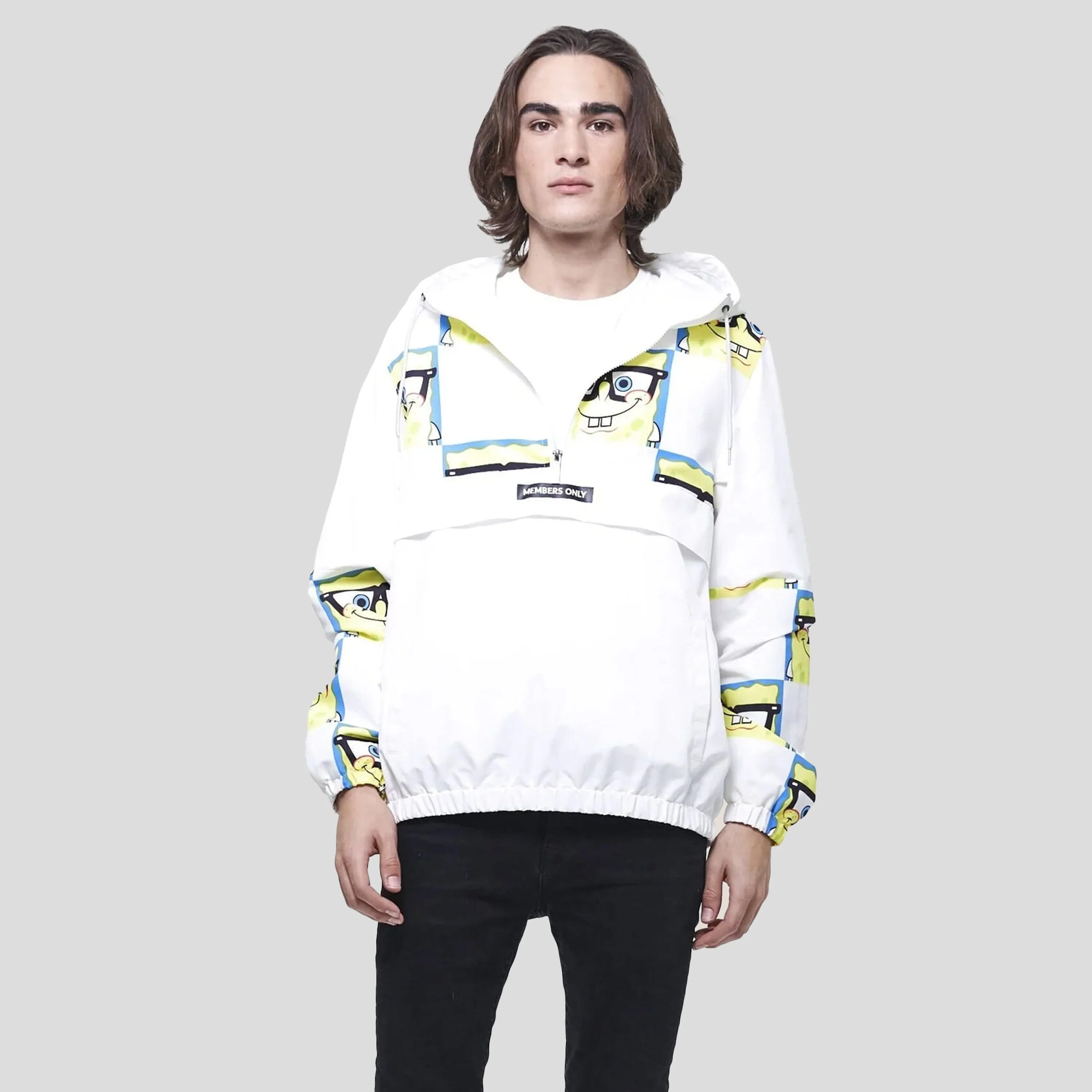 Men's Nickelodeon Sponge Bob Pullover Jacket - FINAL SALE sold by Members Only product image thumbnail 3