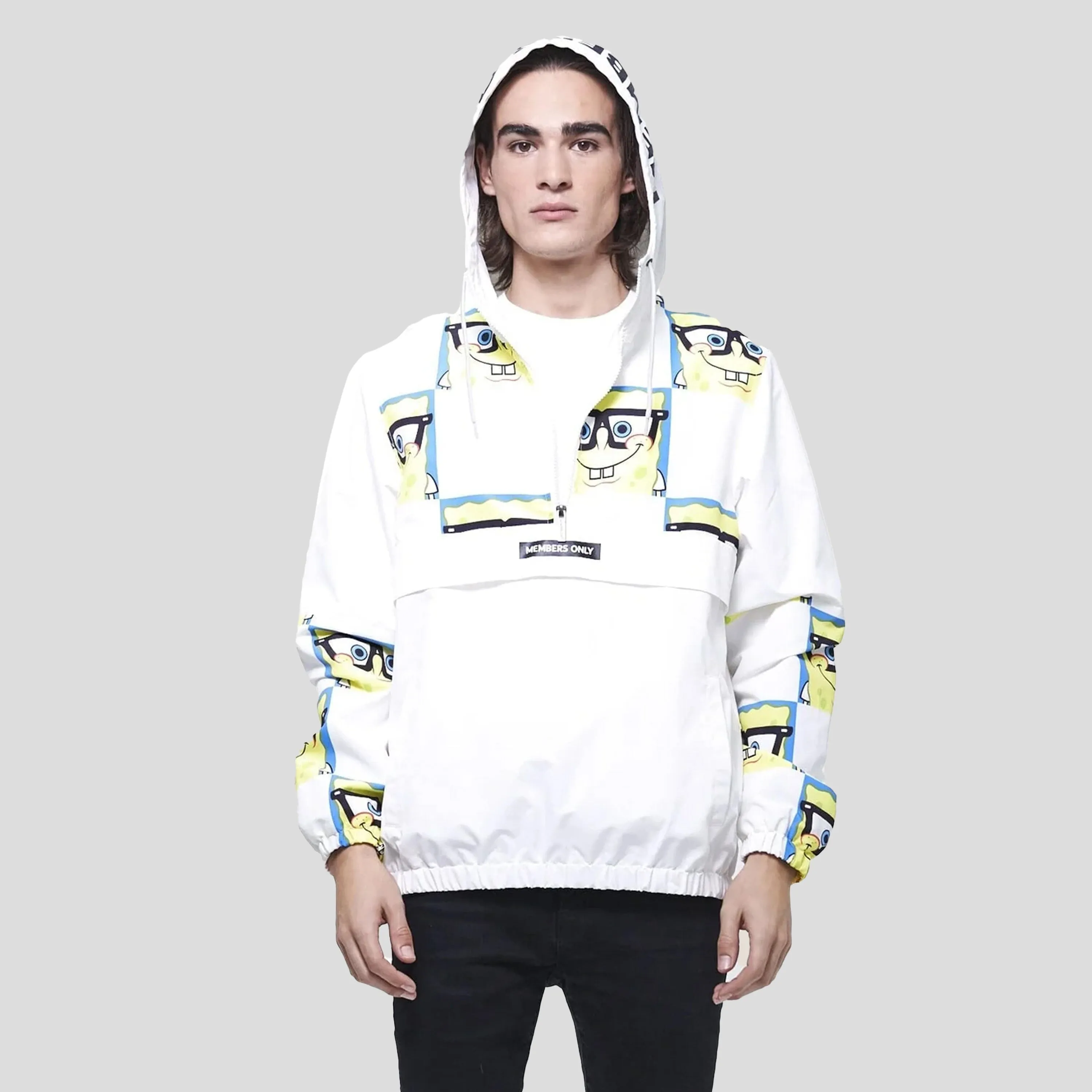 Men's Nickelodeon Sponge Bob Pullover Jacket - FINAL SALE sold by Members Only product image thumbnail 2