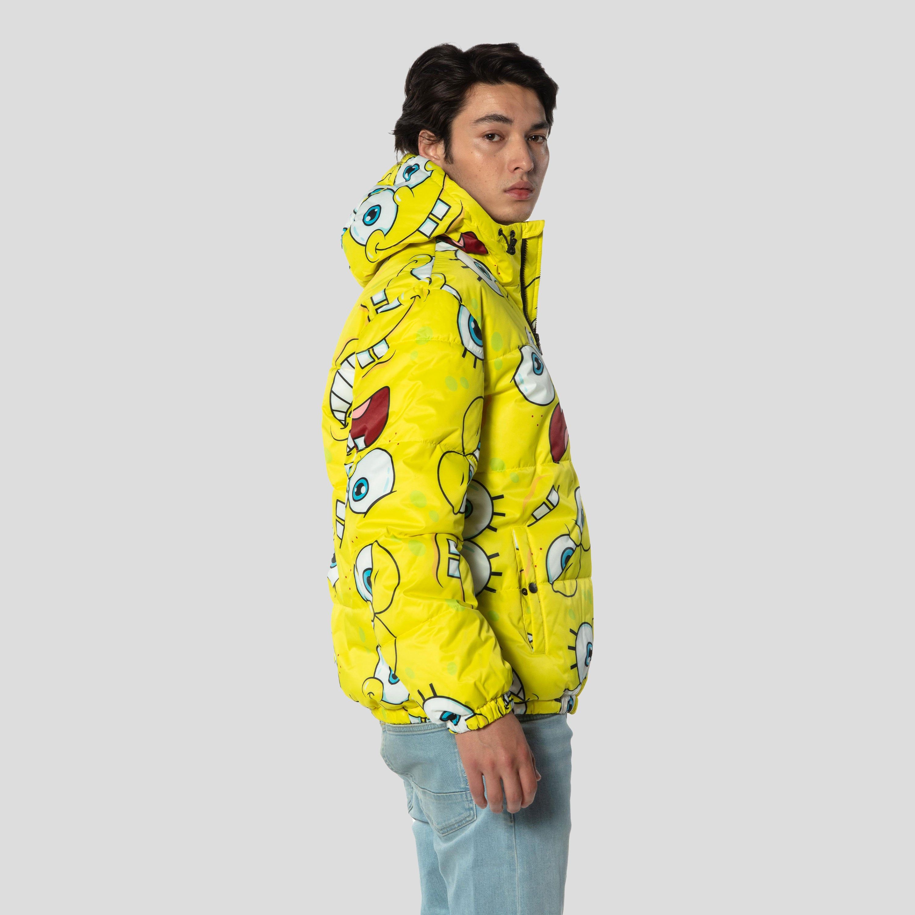 Mens SpongeBob Puffer Jacket - FINAL SALE sold by Members Only product image thumbnail 3
