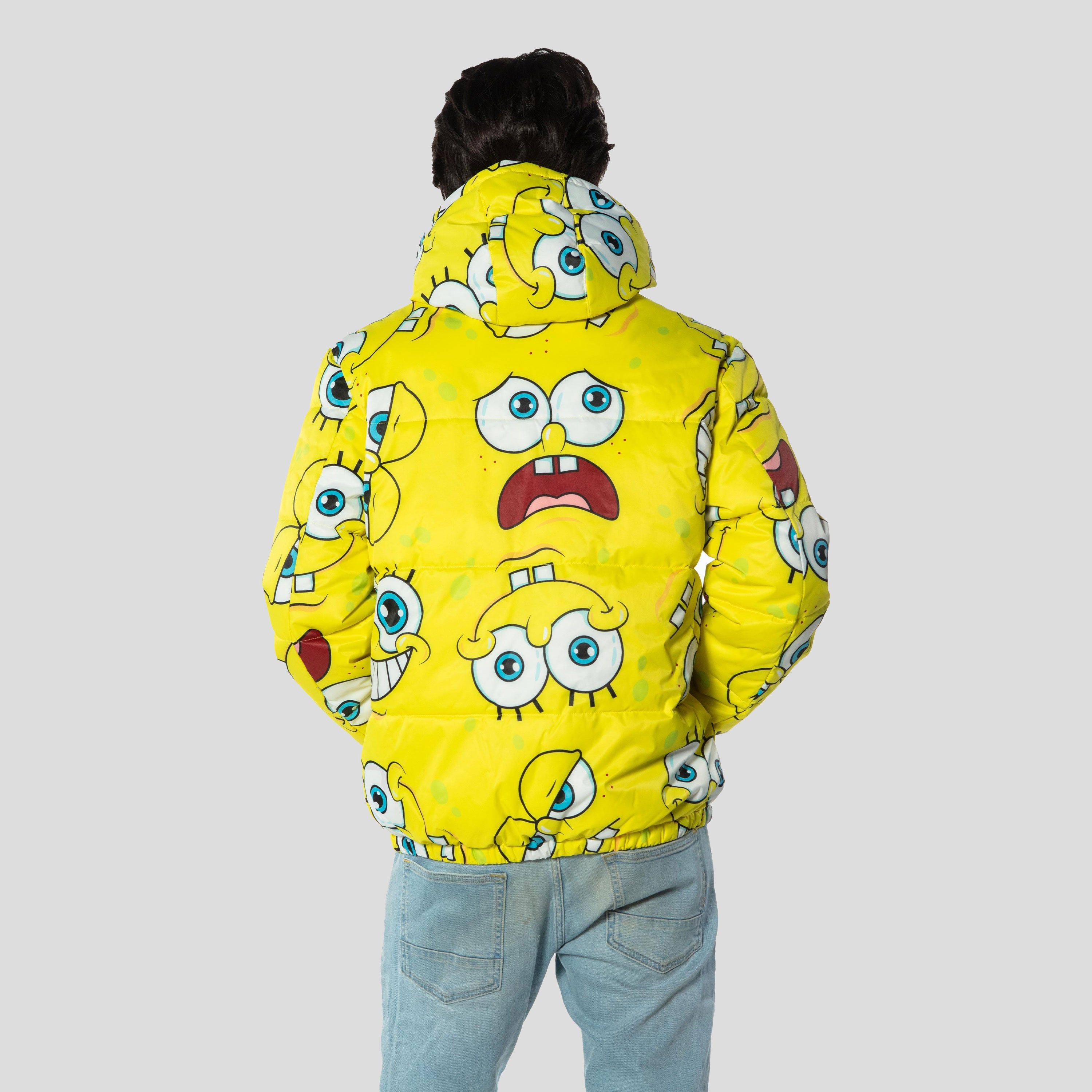 Mens SpongeBob Puffer Jacket - FINAL SALE sold by Members Only product image thumbnail 5