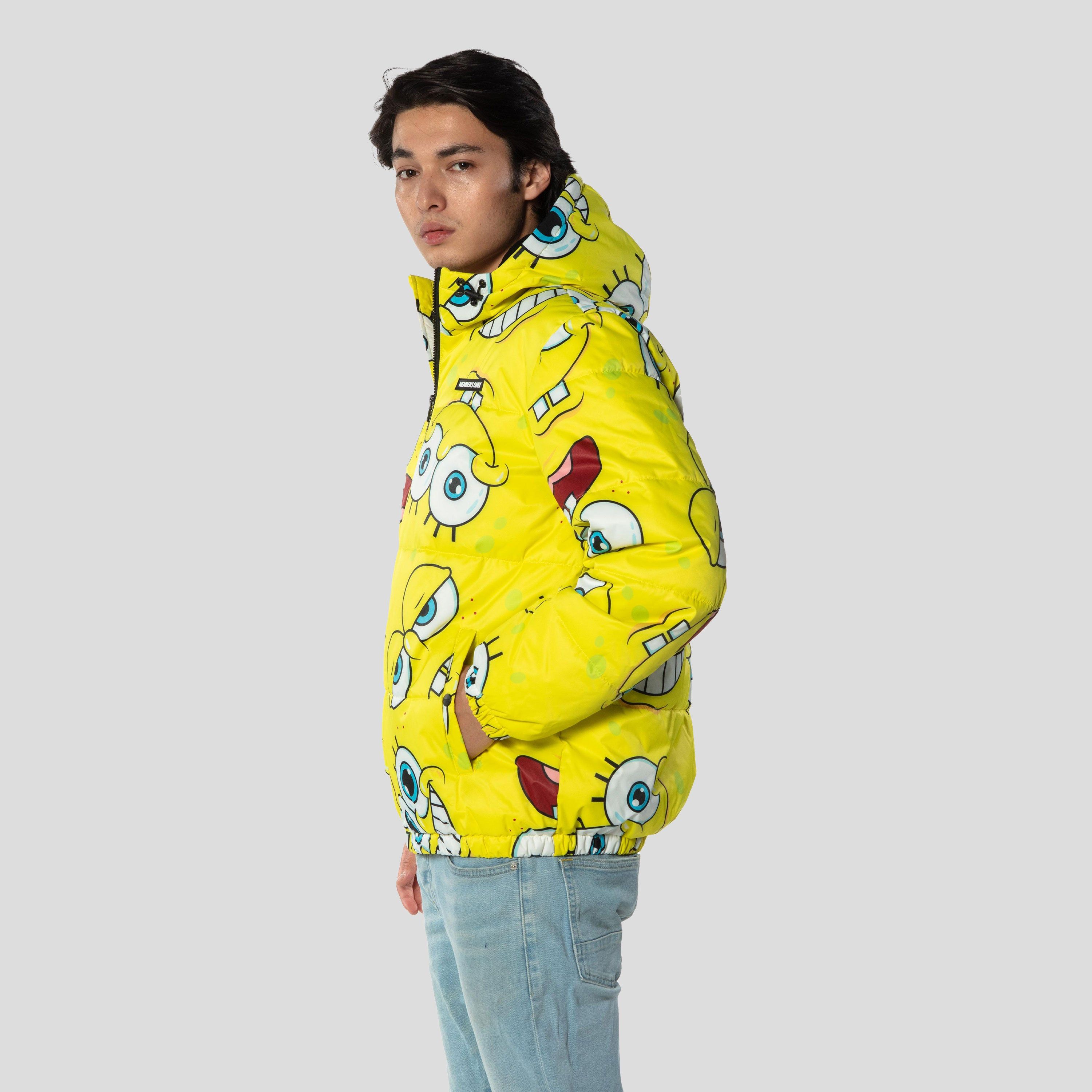 Mens SpongeBob Puffer Jacket - FINAL SALE sold by Members Only product image thumbnail 4