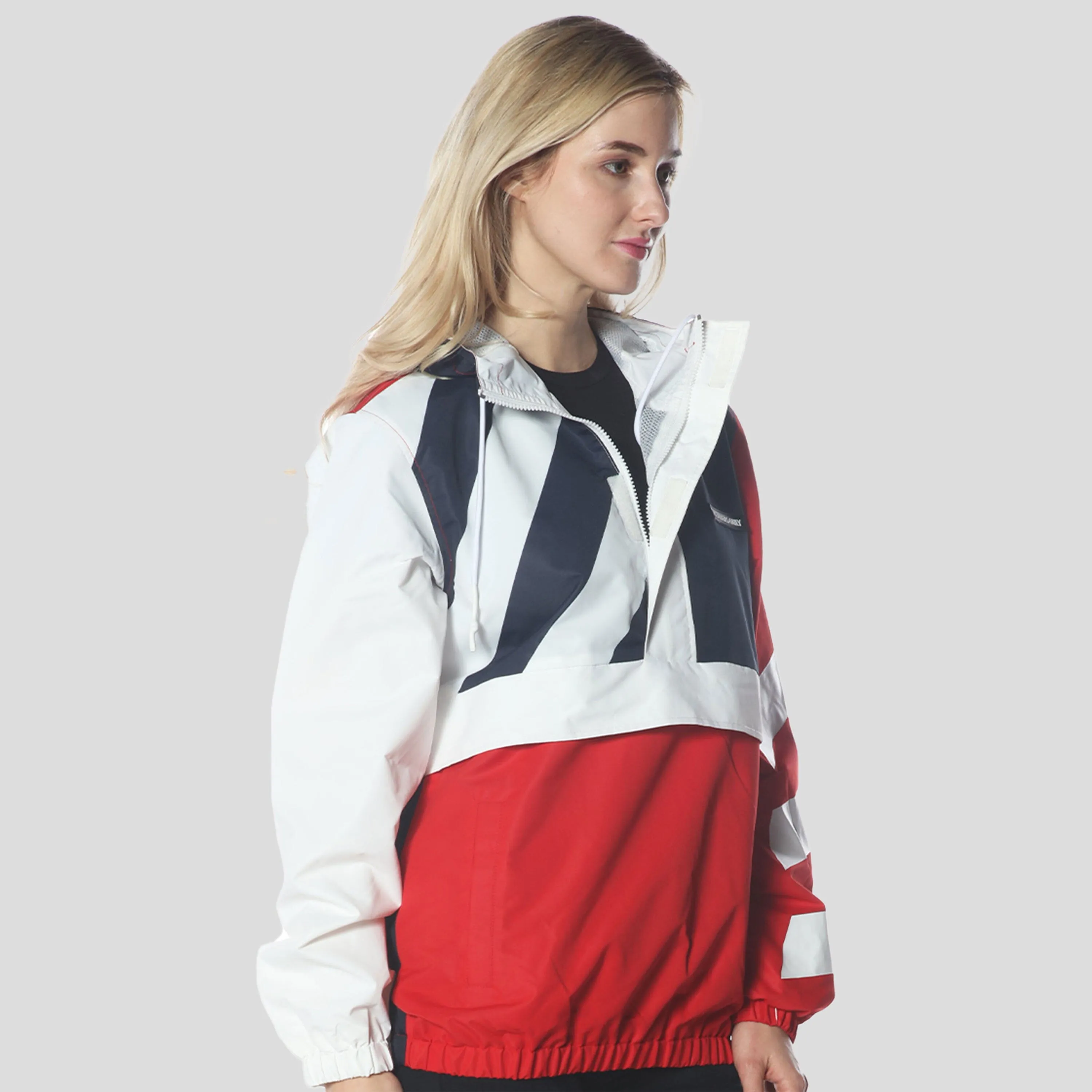 Women's Jungle Print Popover Oversized Jacket - FINAL SALE sold by Members Only product image thumbnail 3