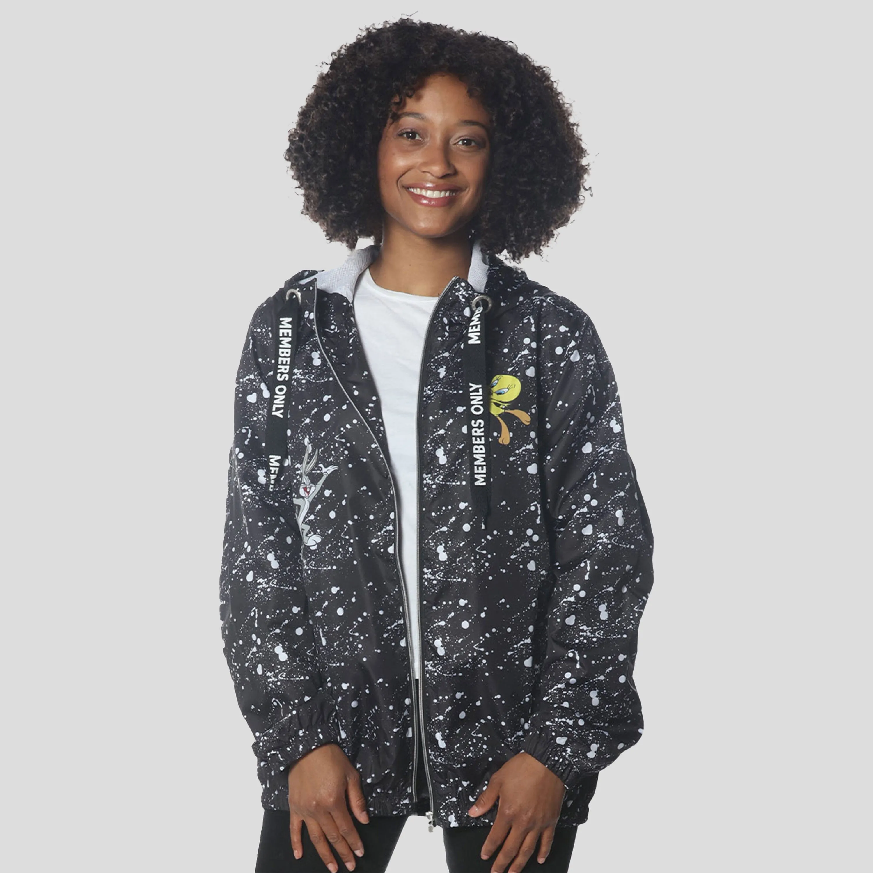 Women's Looney Tunes Full Zip Jacket - FINAL SALE sold by Members Only product image thumbnail 3