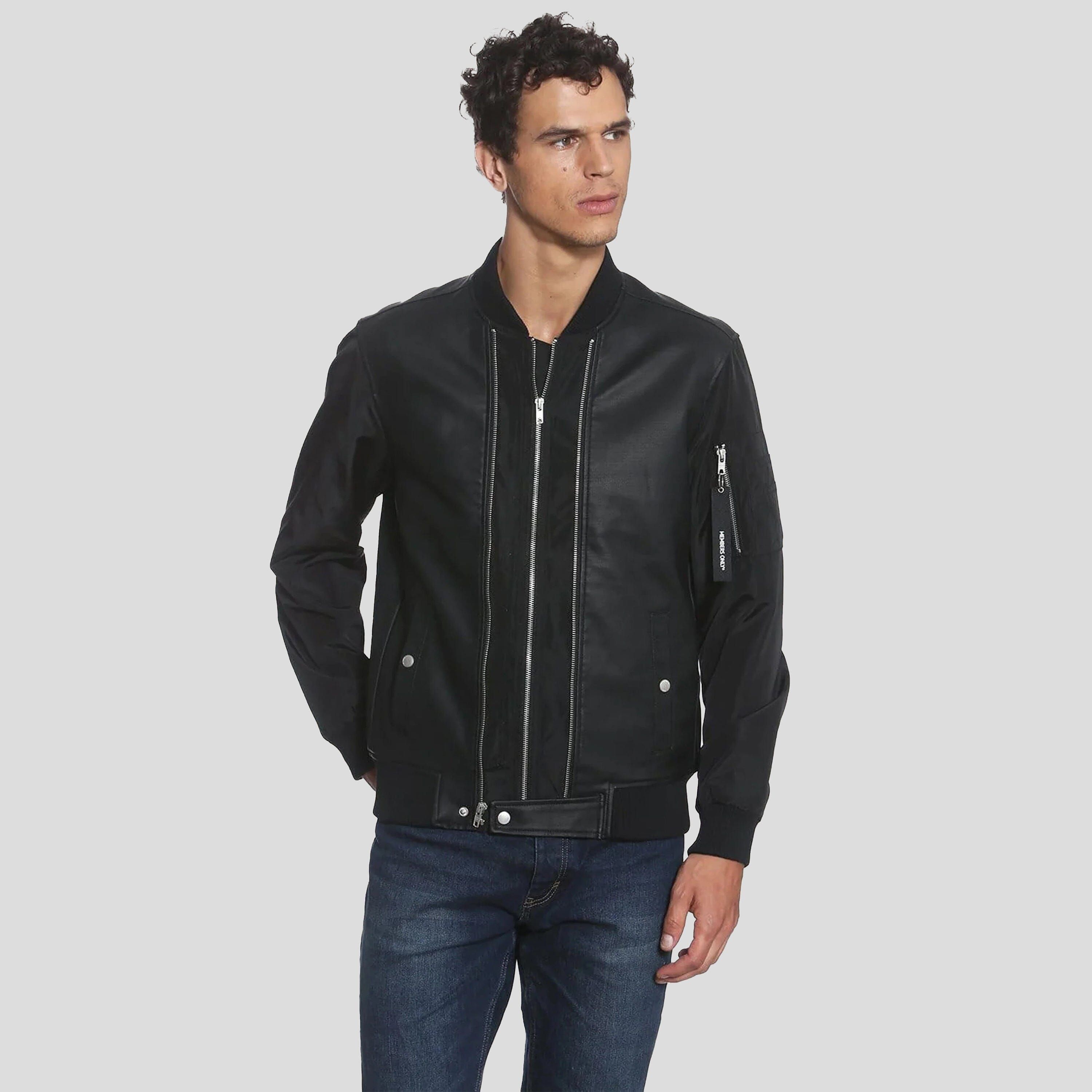 Men's Downtown Bomber Jacket - FINAL SALE sold by Members Only product image thumbnail 3