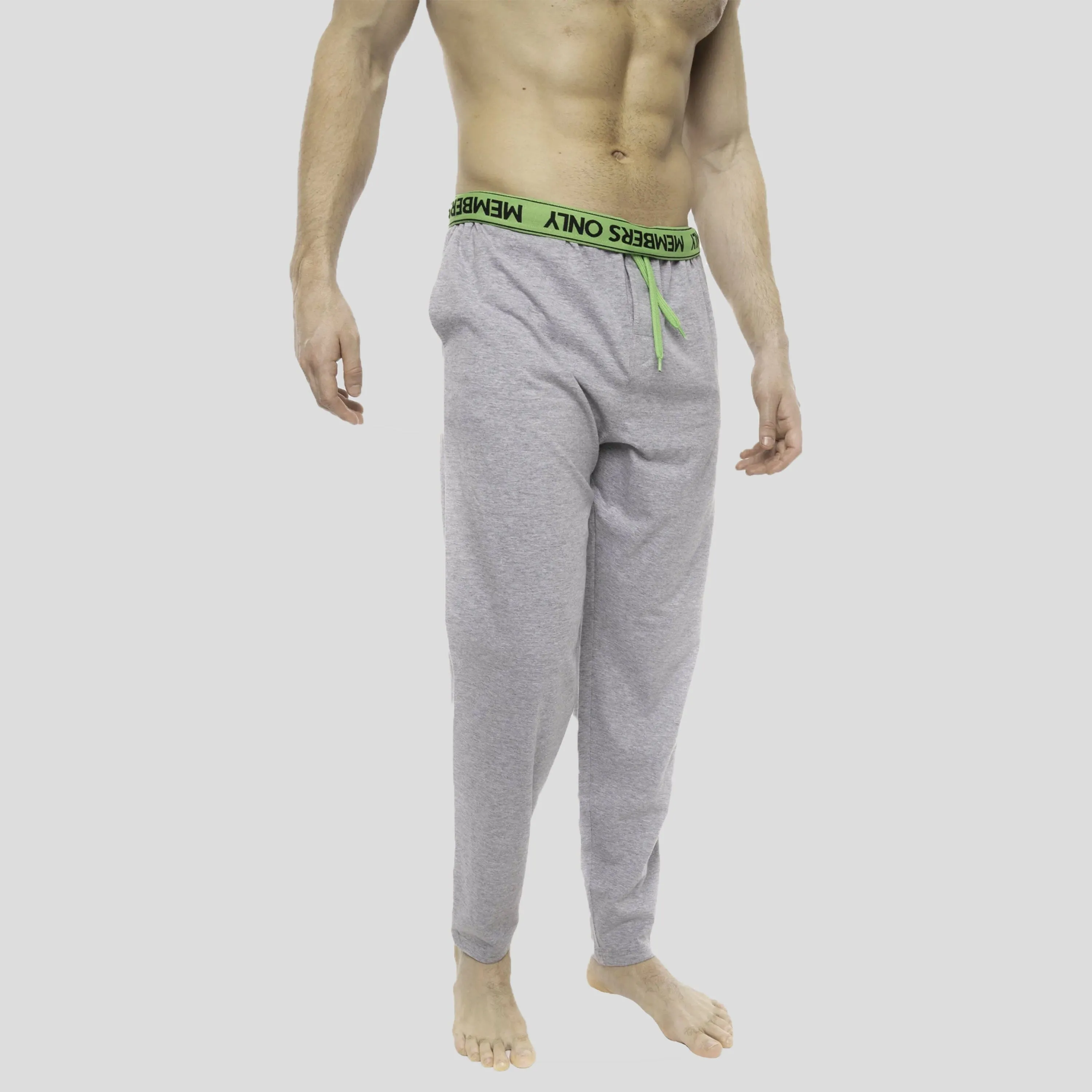 Men's Heather Contrast Elastic Sleep Pants - FINAL SALE sold by Members Only