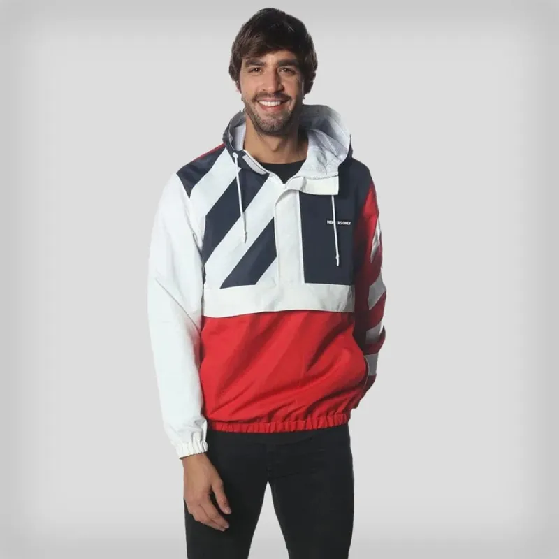 Men's Jungle Print Popover Jacket - FINAL SALE sold by Members Only