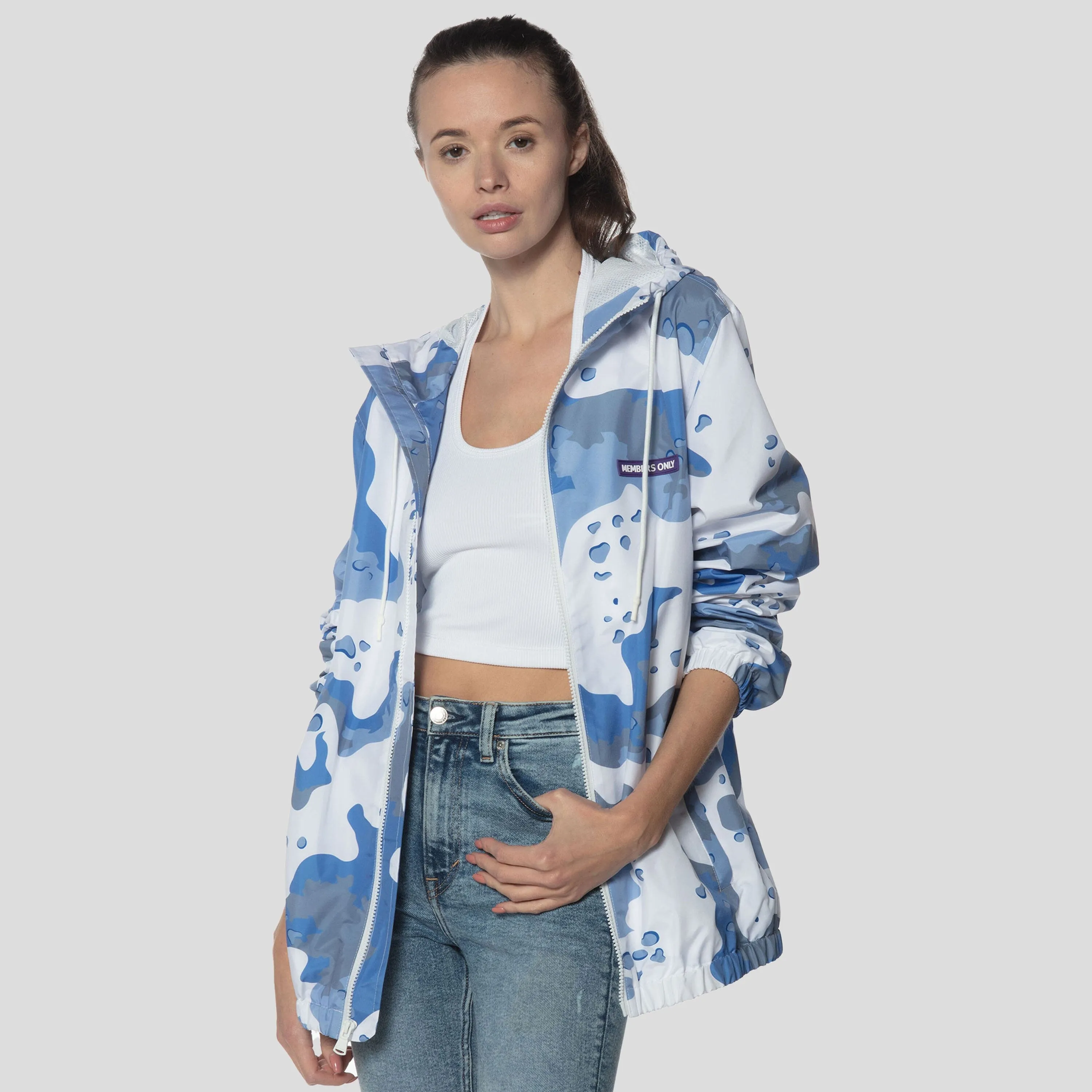 Women's Windbreaker Oversized Jacket - FINAL SALE sold by Members Only product image thumbnail 3