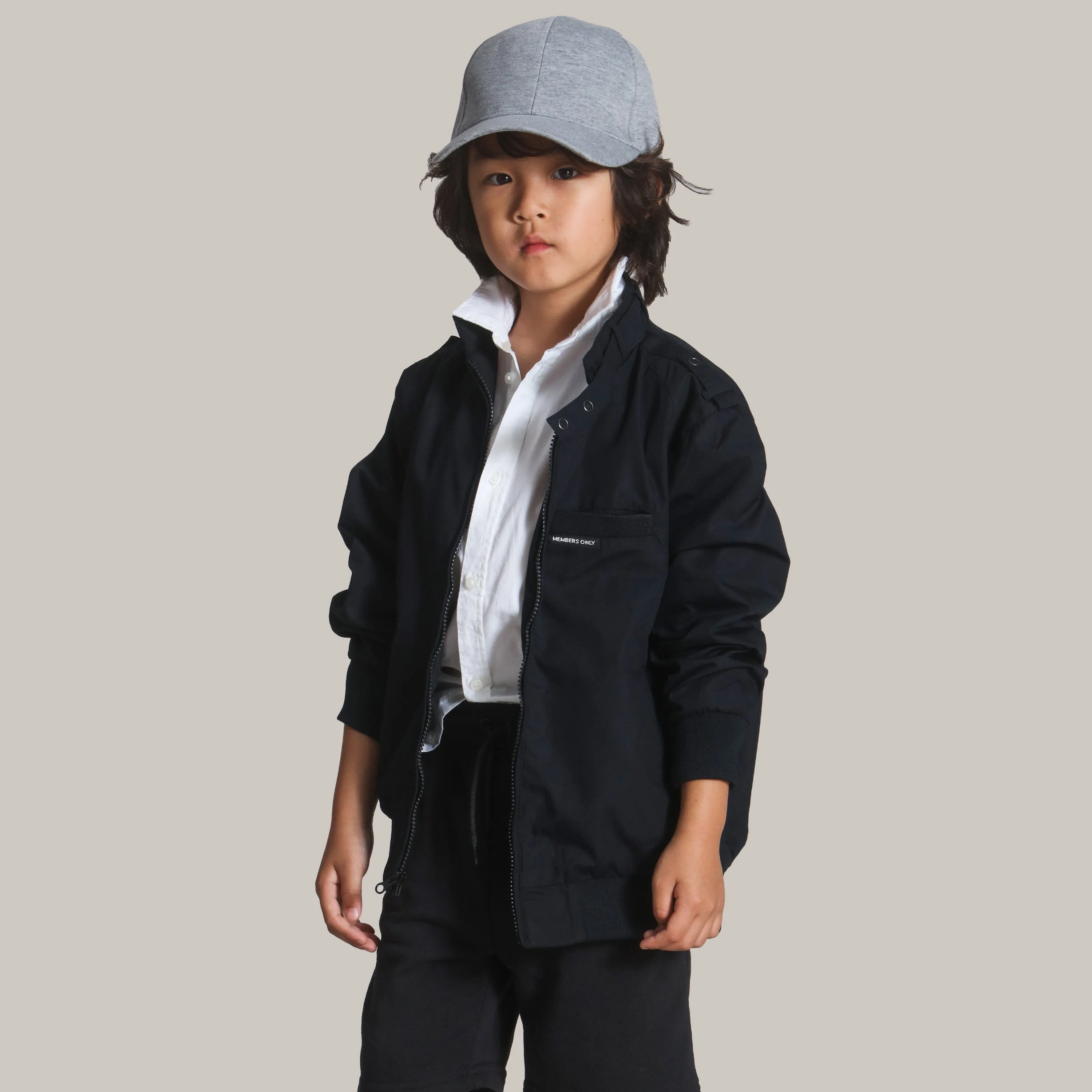 Boy's Iconic Racer Jacket sold by Members Only product image thumbnail 3