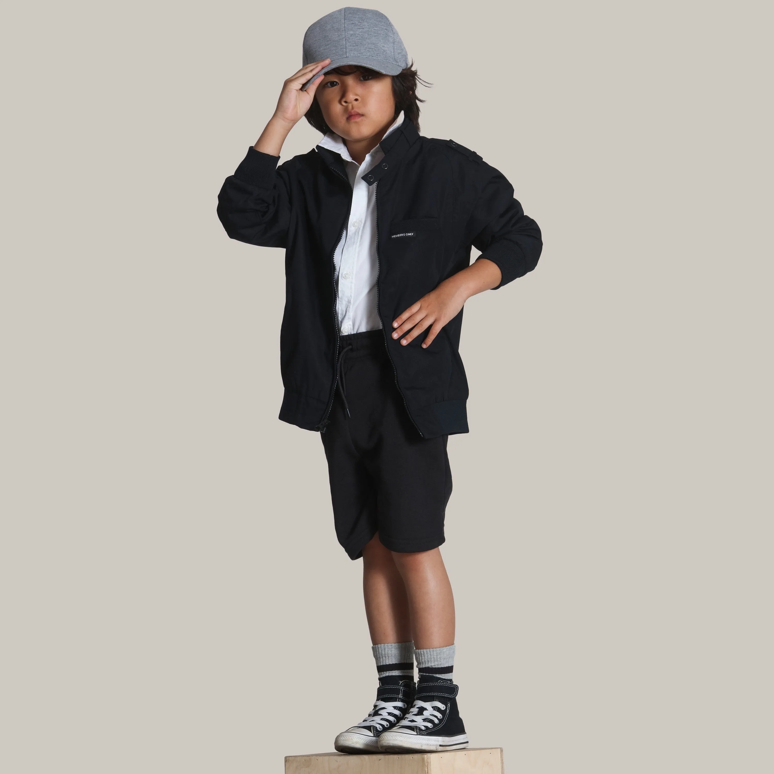 Boy's Iconic Racer Jacket sold by Members Only product image thumbnail 5