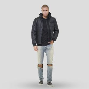 Men's Grid Quilted Bomber Jacket (And Vest) - FINAL SALE sold by Members Only