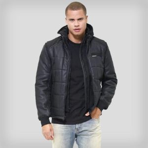 Men's Grid Quilted Bomber Jacket (And Vest) - FINAL SALE sold by Members Only