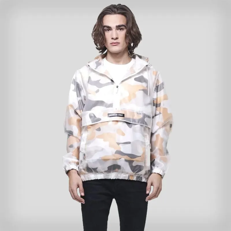 Men's Printed Camo + Translucent Layering Jacket - FINAL SALE sold by Members Only