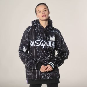 Women's Basquiat X Members Only Hoodie Oversized Jacket - FINAL SALE sold by Members Only