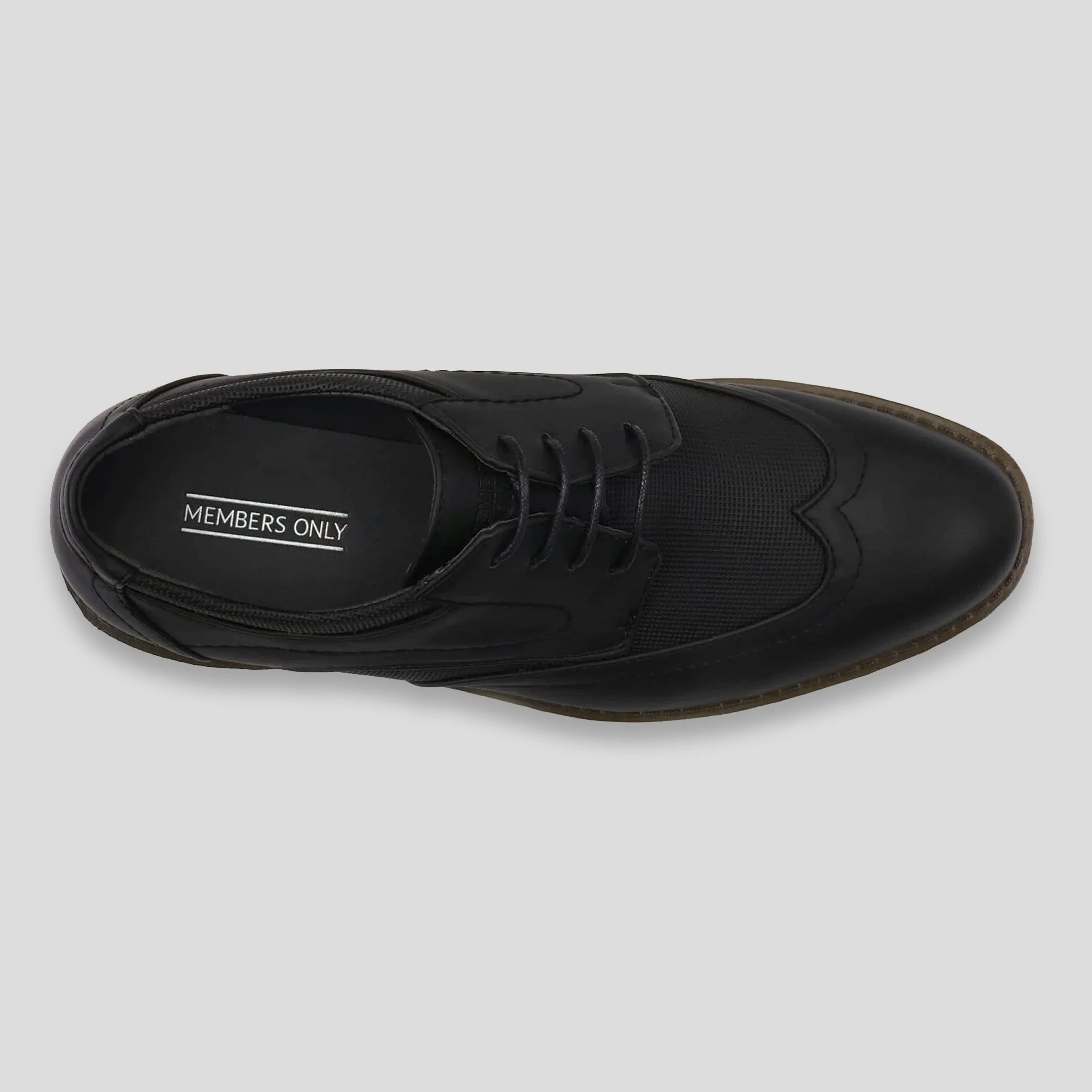 Men's Wingtip Oxford Faux Leather Shoes - FINAL SALE sold by Members Only product image thumbnail 5