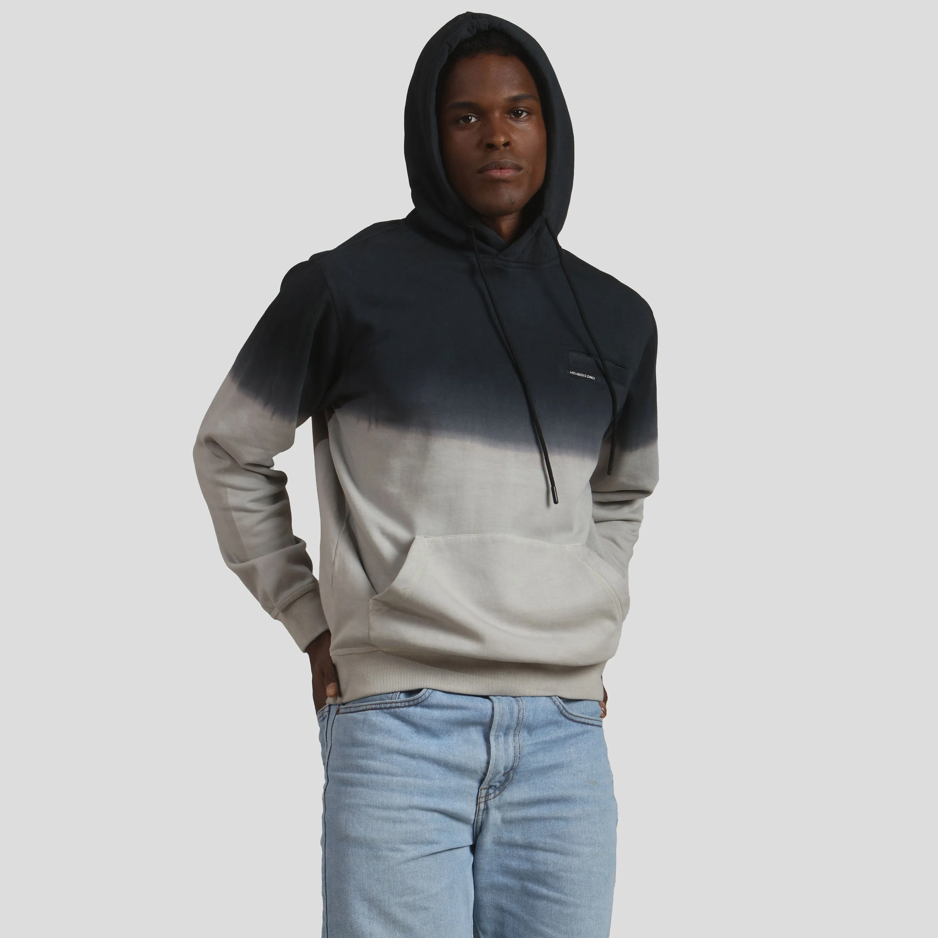 Men's Emerson Ombre Hooded Sweatshirt sold by Members Only product image thumbnail 2